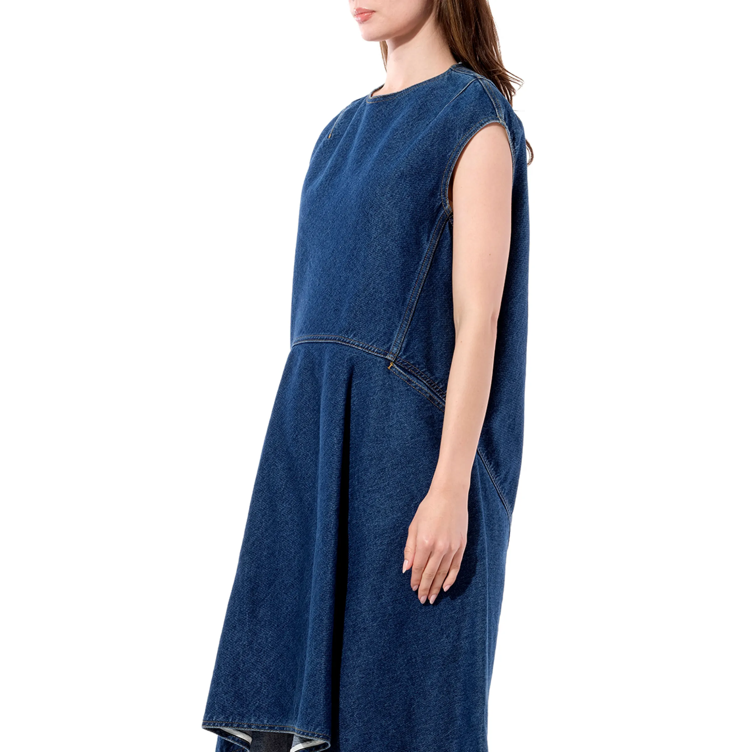 Denim Dress in Blue sold by MARAIS product image thumbnail 5