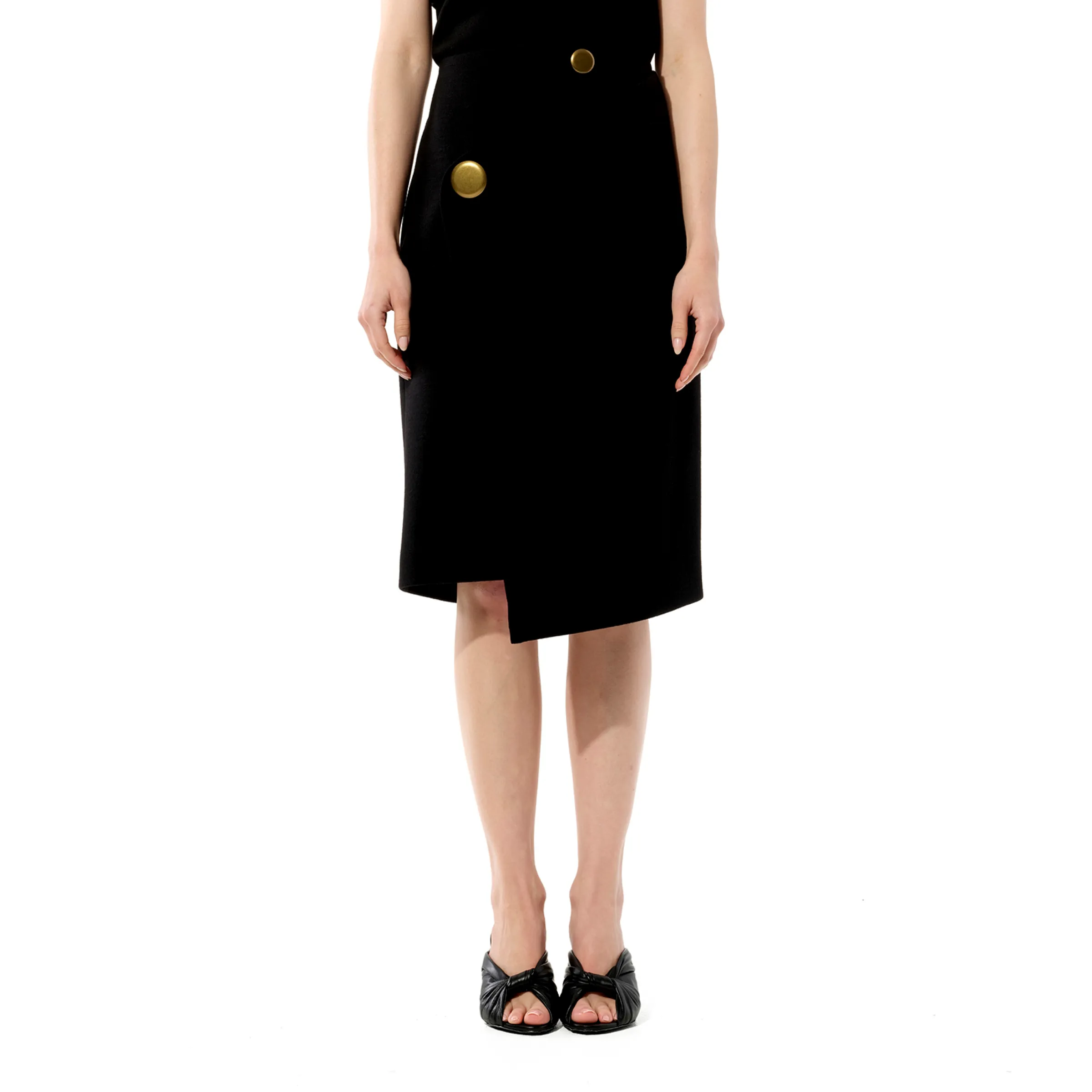 Skirt in Black sold by MARAIS