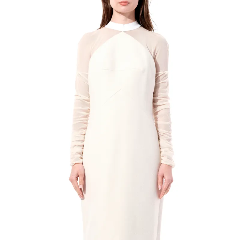 Dress in White made by Balenciaga