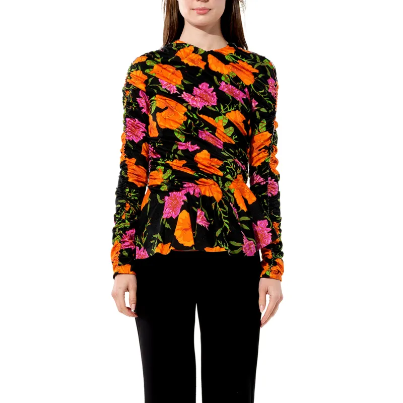 Oeillet Top in Black sold by MARAIS