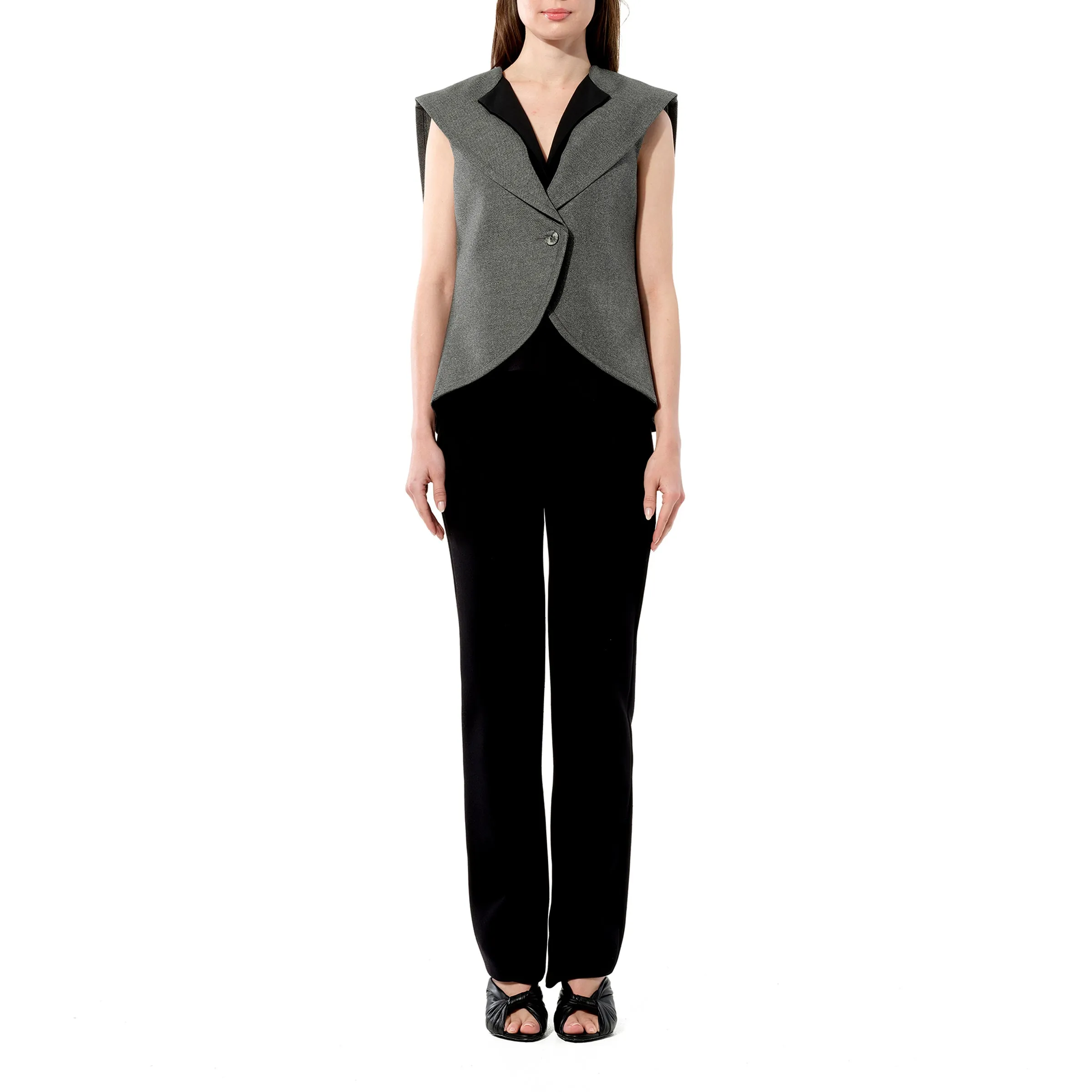 Top in Cendre sold by MARAIS product image thumbnail 4