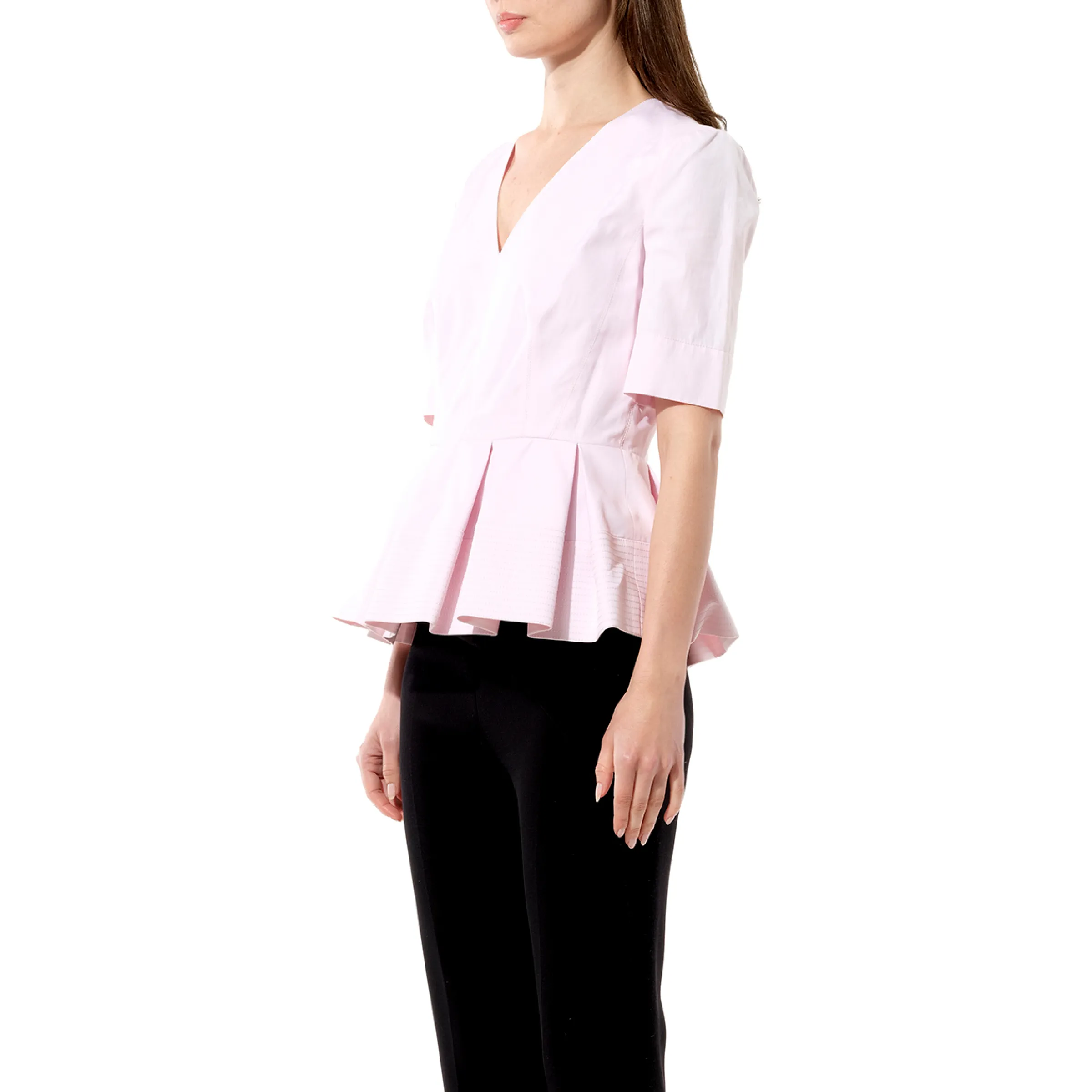Oxford Top in Pink sold by MARAIS product image thumbnail 5