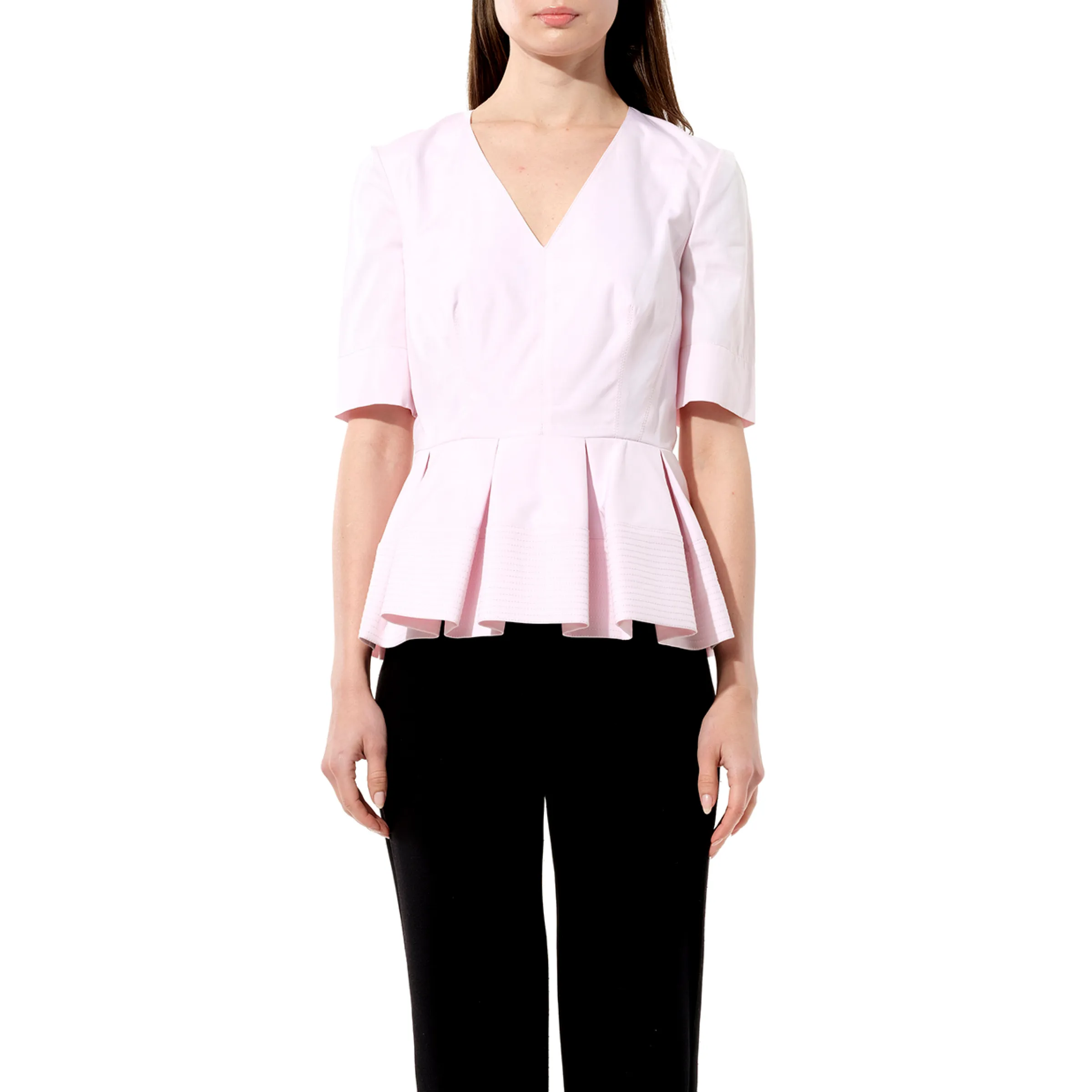 Oxford Top in Pink sold by MARAIS
