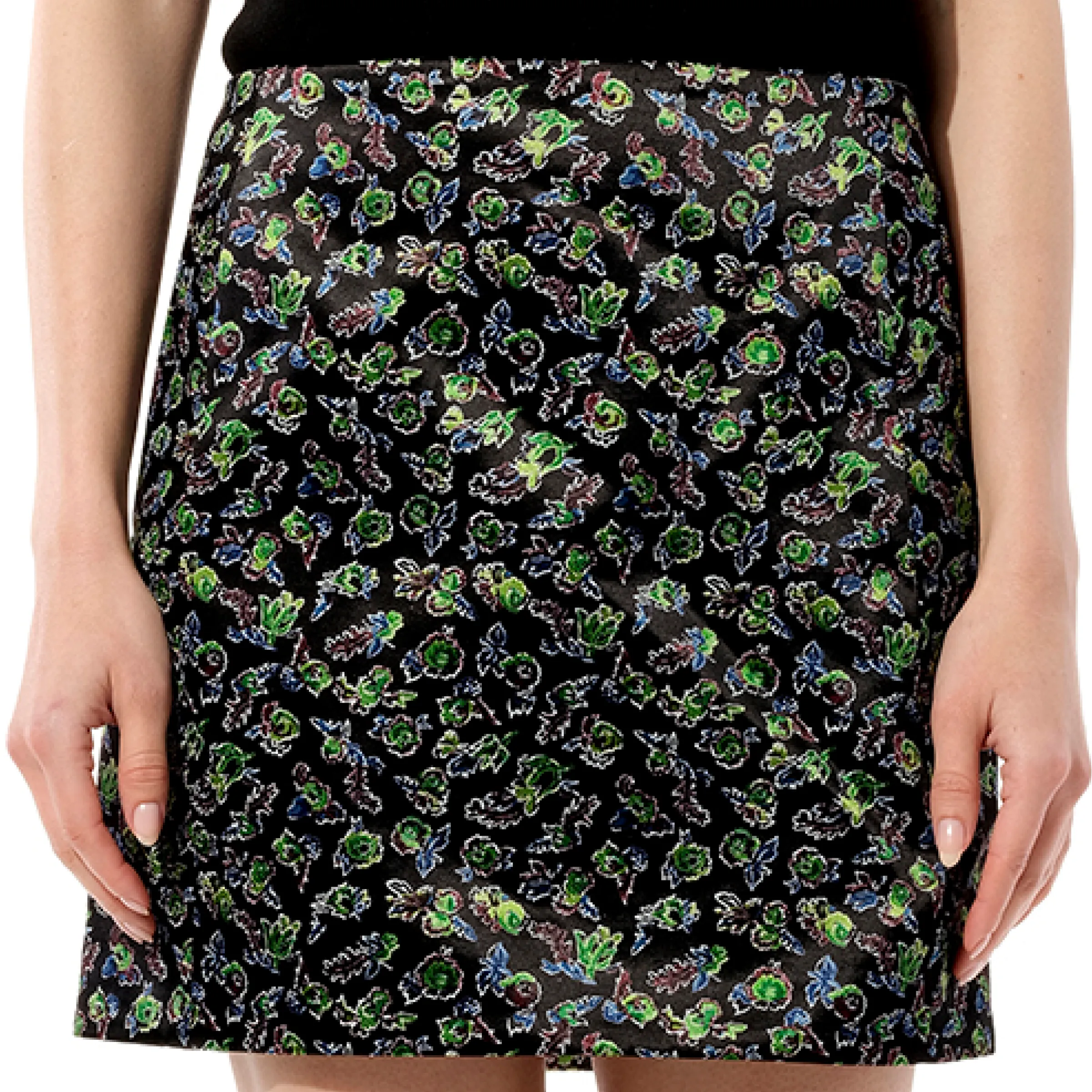 Skirt in Black/White sold by MARAIS product image thumbnail 2