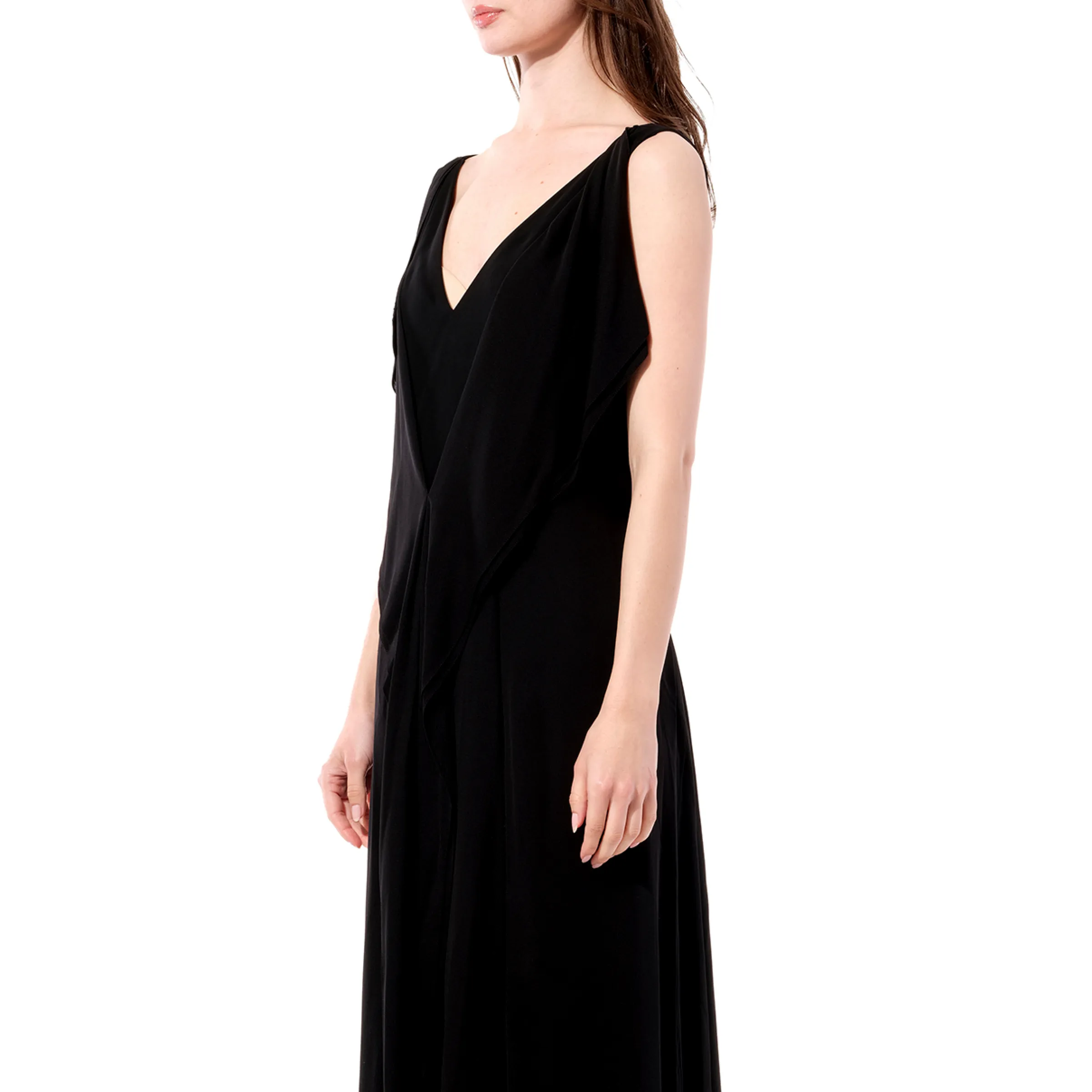 Crepe Dress in Black sold by MARAIS product image thumbnail 5