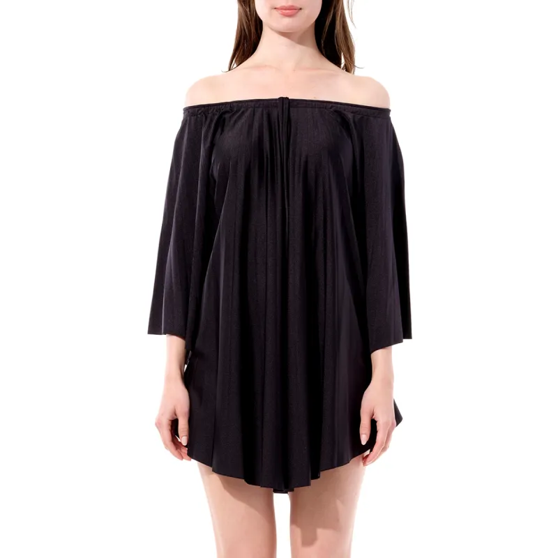 Spandex Dress in Black sold by MARAIS