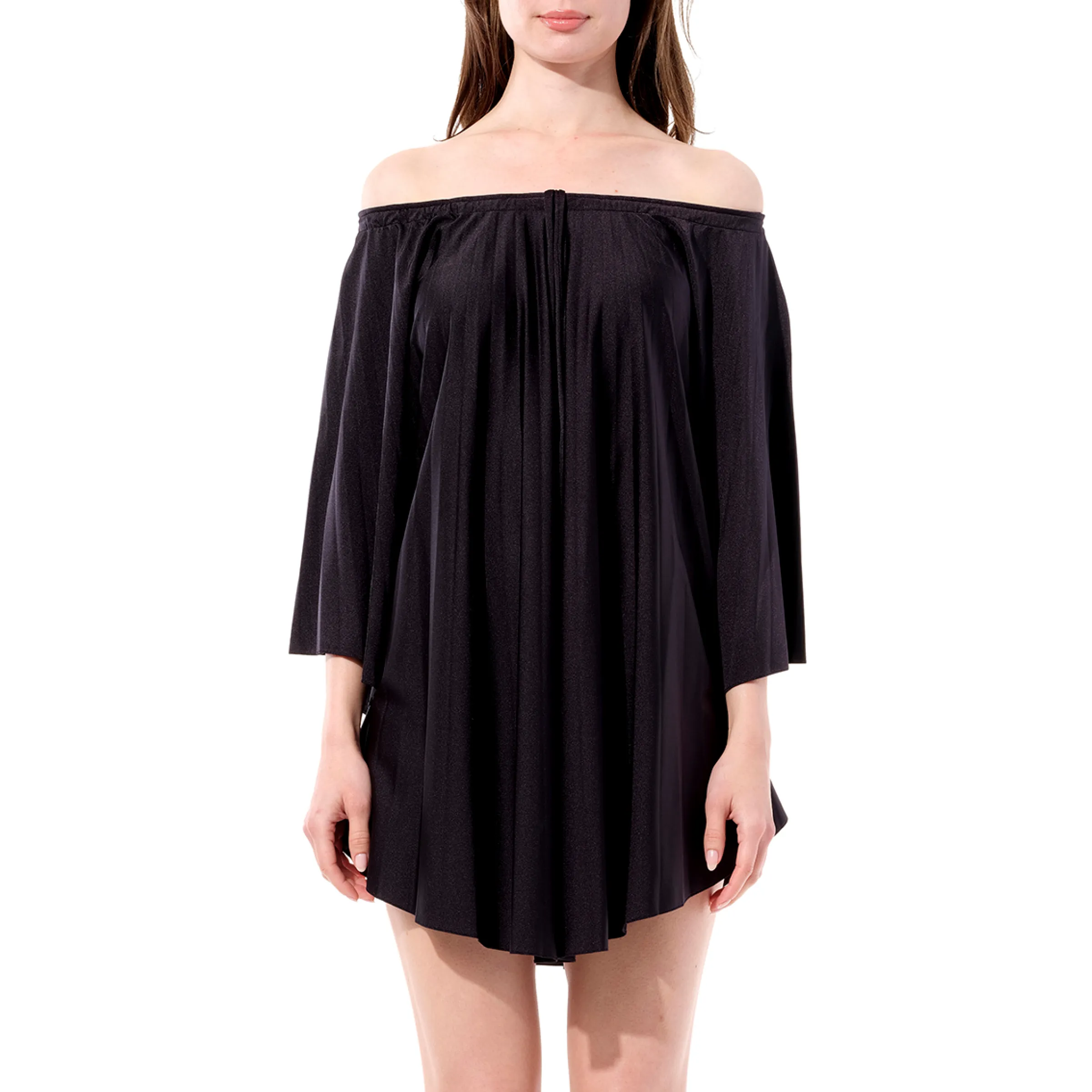 Spandex Dress in Black sold by MARAIS