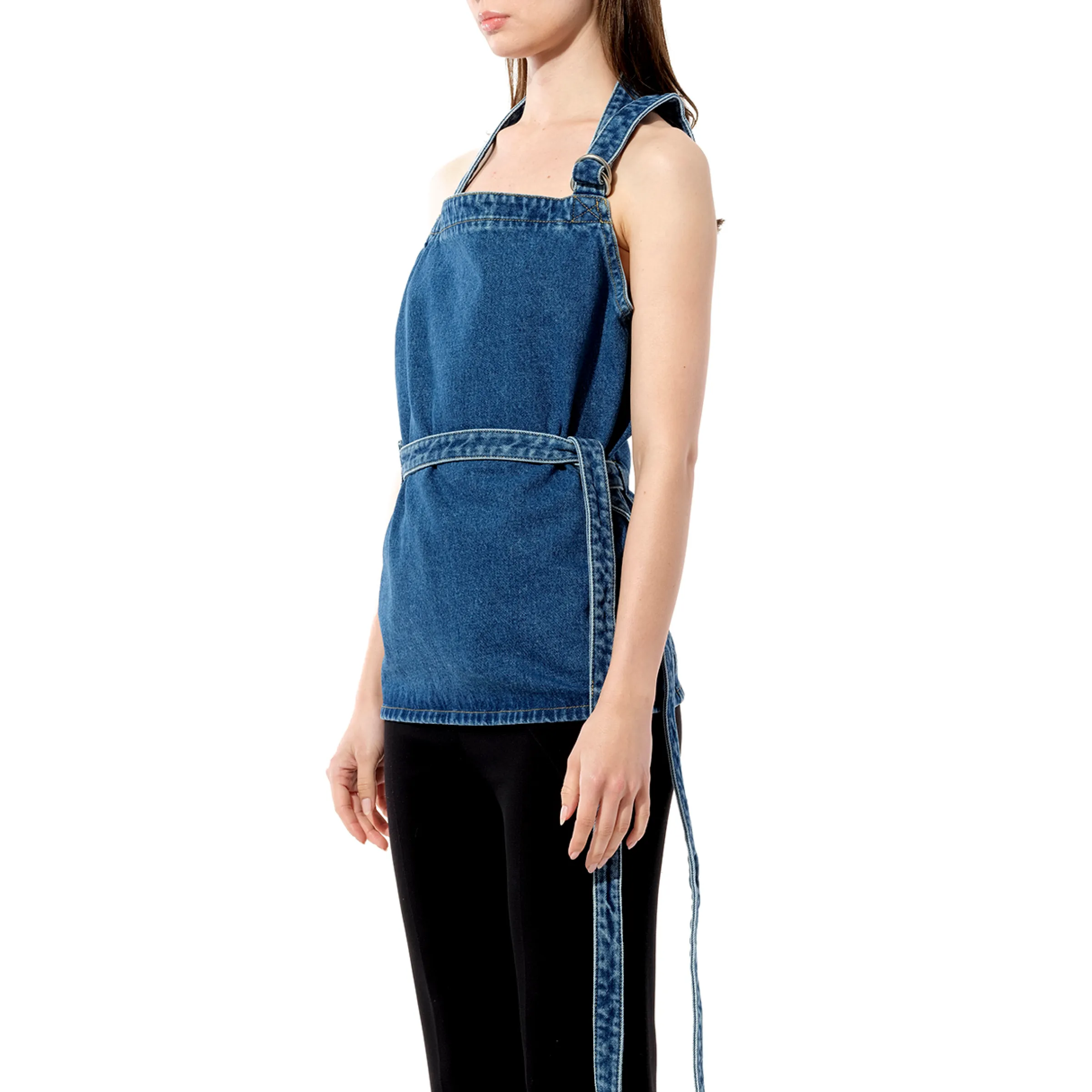 Denim Top in Blue sold by MARAIS product image thumbnail 5