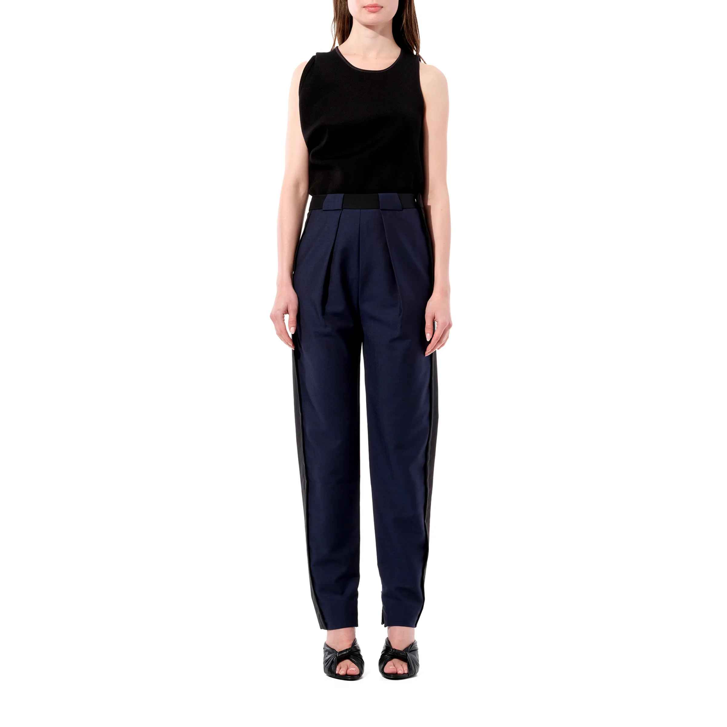 Pants in Blue sold by MARAIS product image thumbnail 4
