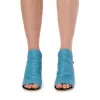 Leather Sandals in Blue sold by MARAIS