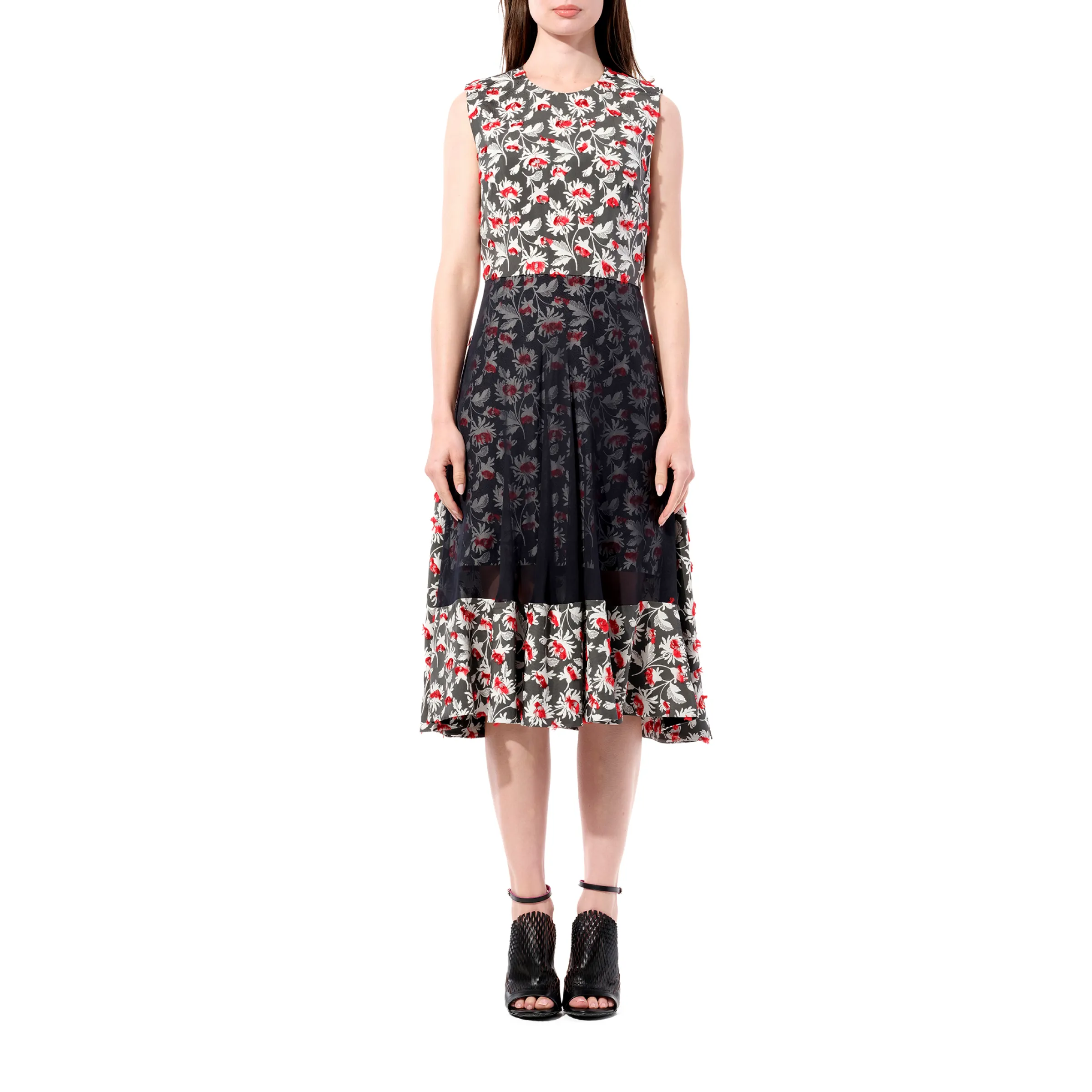 Jacquard Dress in Multicolor sold by MARAIS product image thumbnail 4
