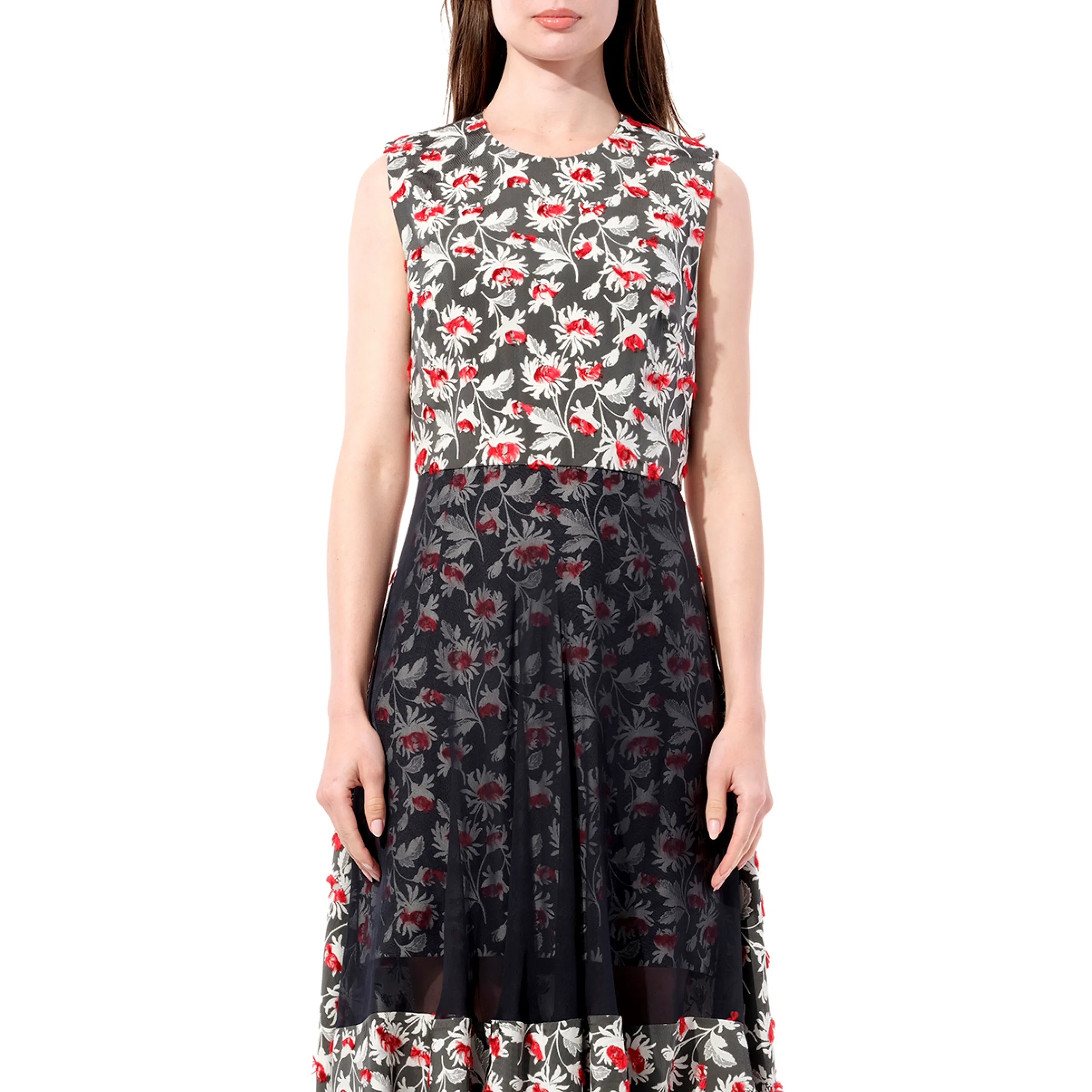 Jacquard Dress in Multicolor sold by MARAIS