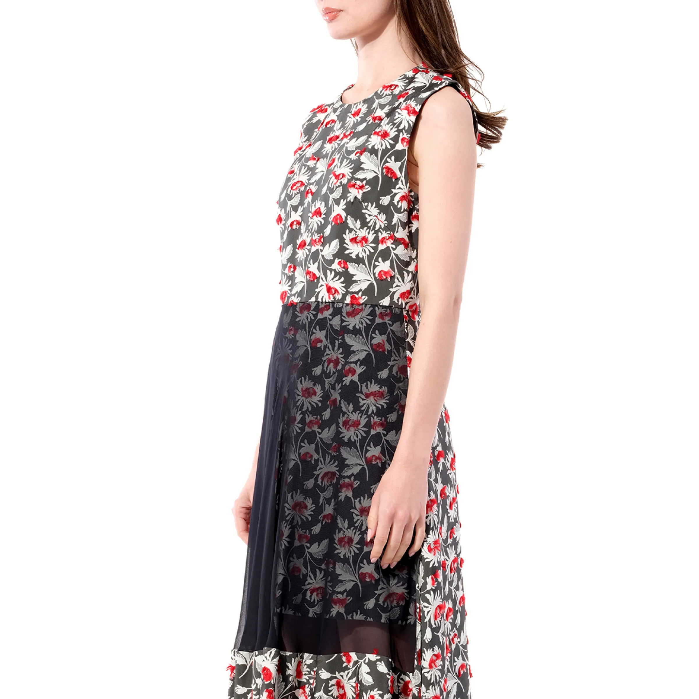 Jacquard Dress in Multicolor sold by MARAIS product image thumbnail 5