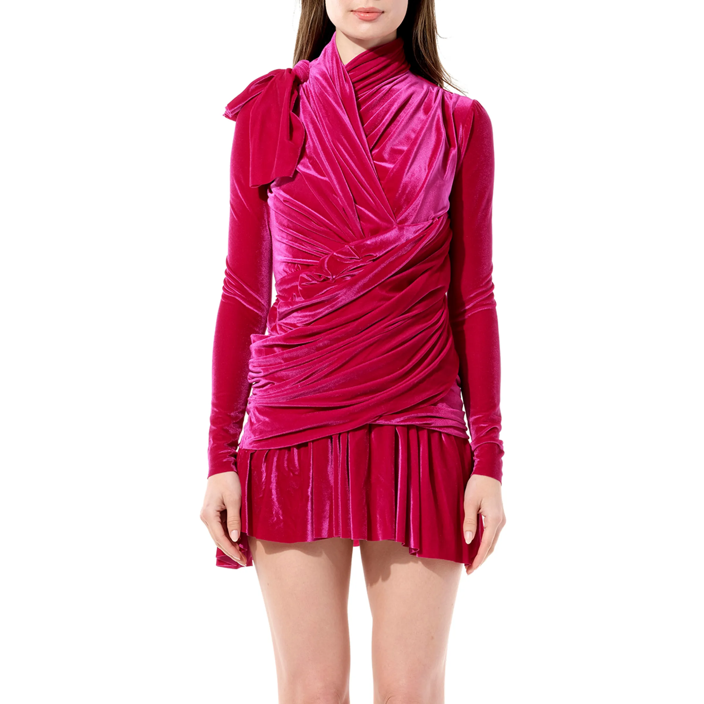 Draped Dress in Tigerlilly sold by MARAIS