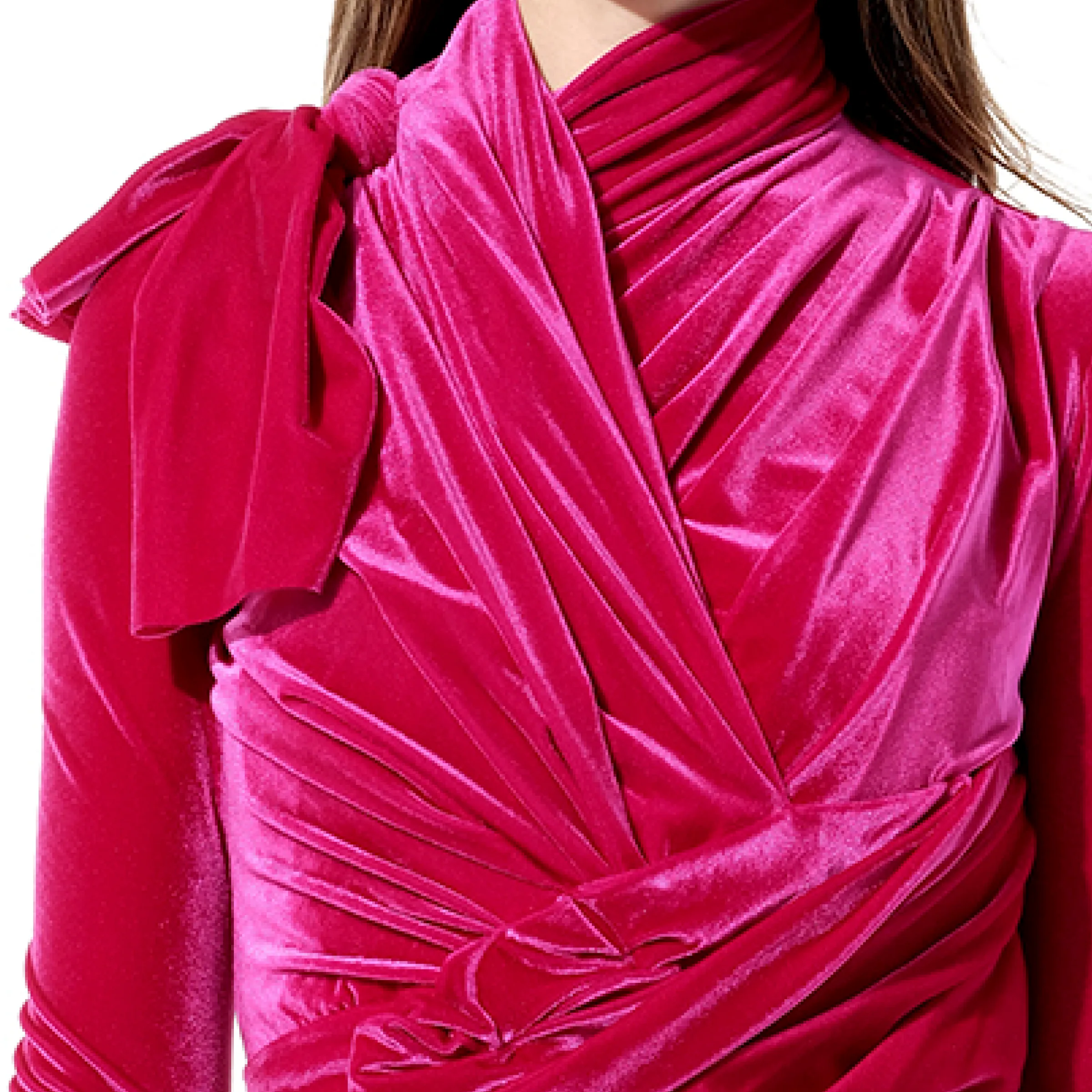 Draped Dress in Tigerlilly sold by MARAIS product image thumbnail 2