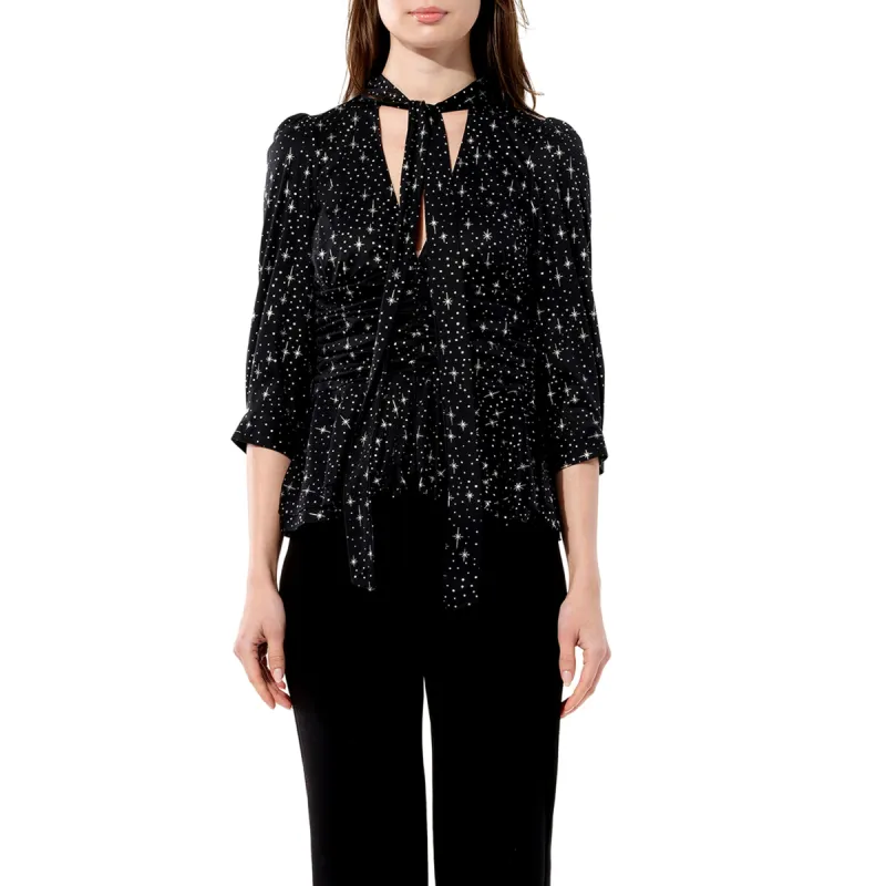 Etoile Top in Black sold by MARAIS