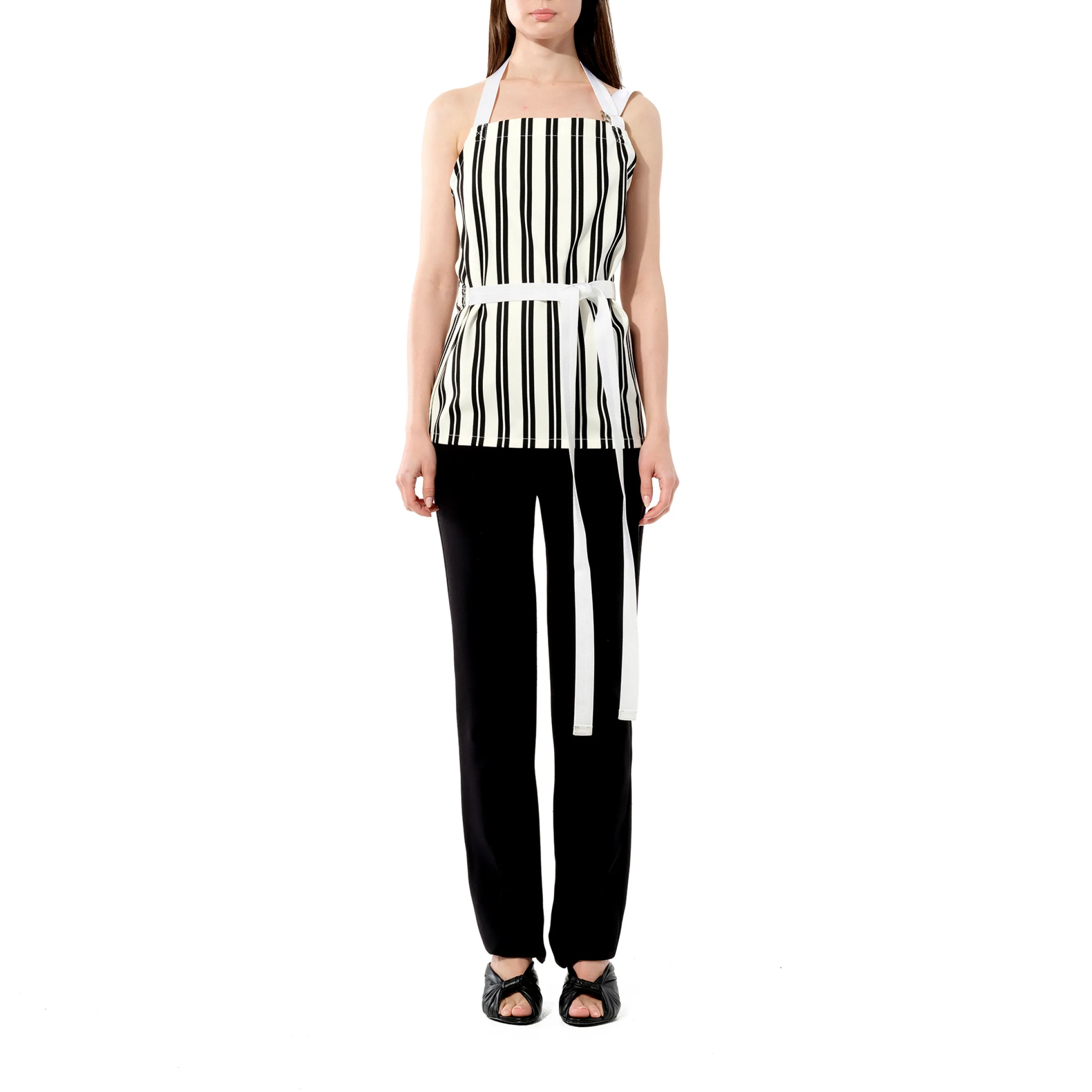 Chilien Top in Black/White sold by MARAIS product image thumbnail 4