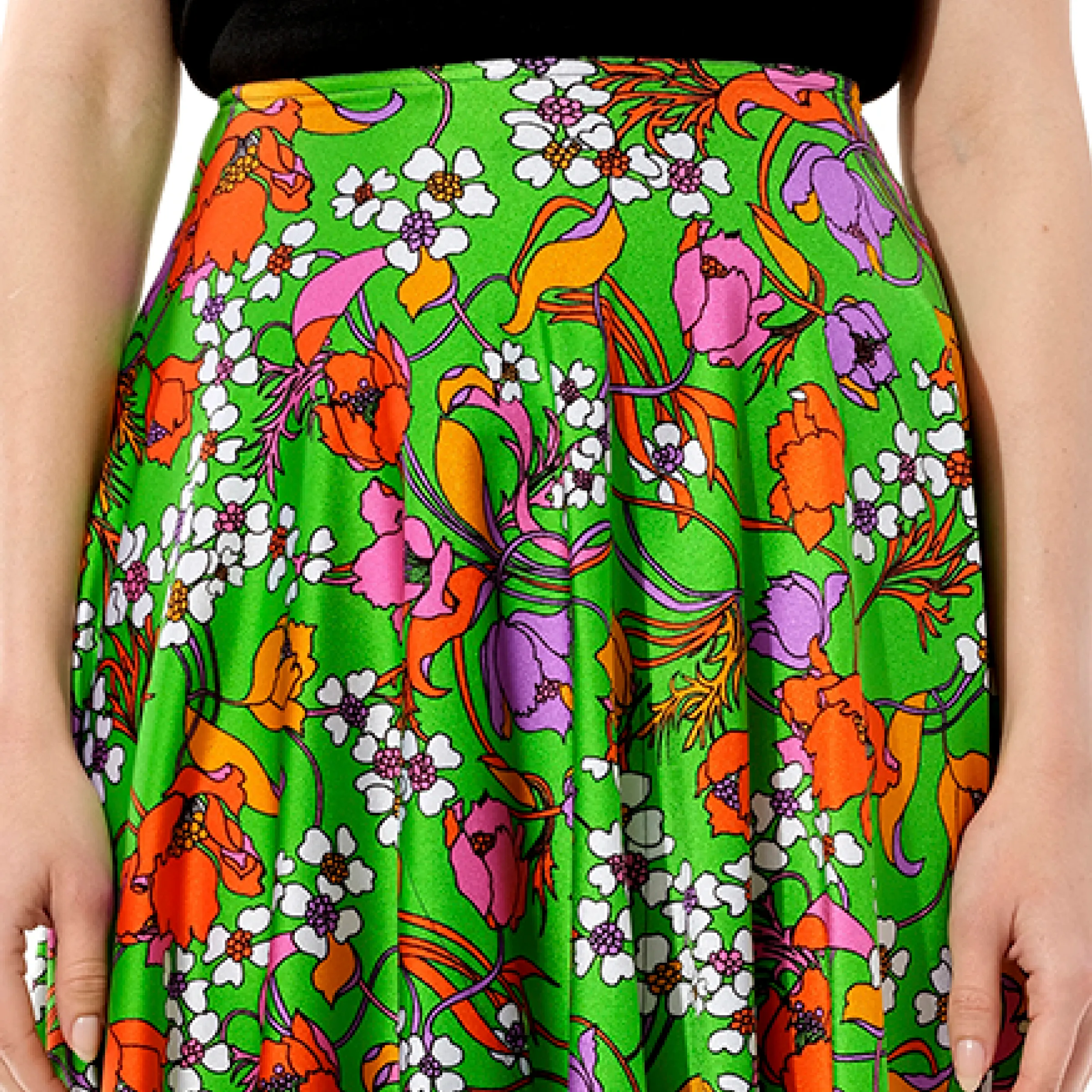Coq Skirt in Vert sold by MARAIS product image thumbnail 2