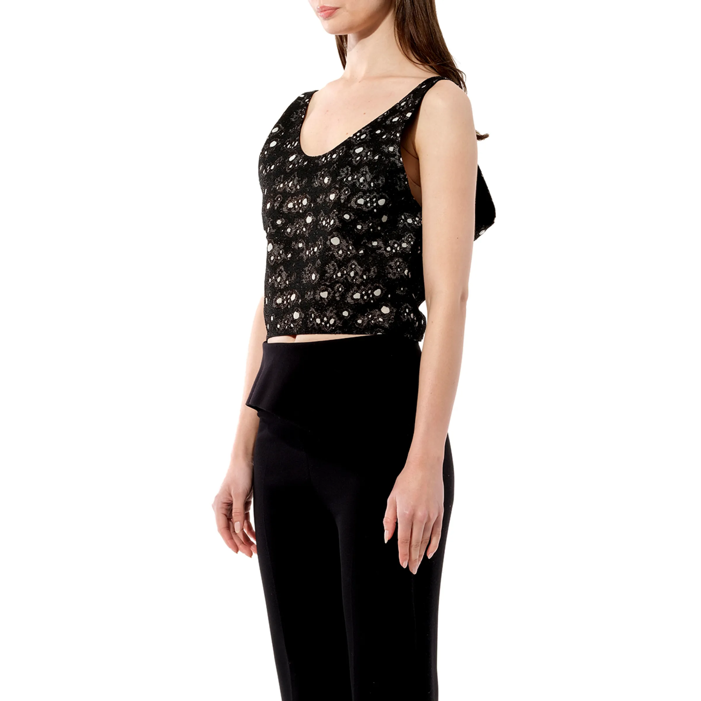 Top in Black/White sold by MARAIS product image thumbnail 5
