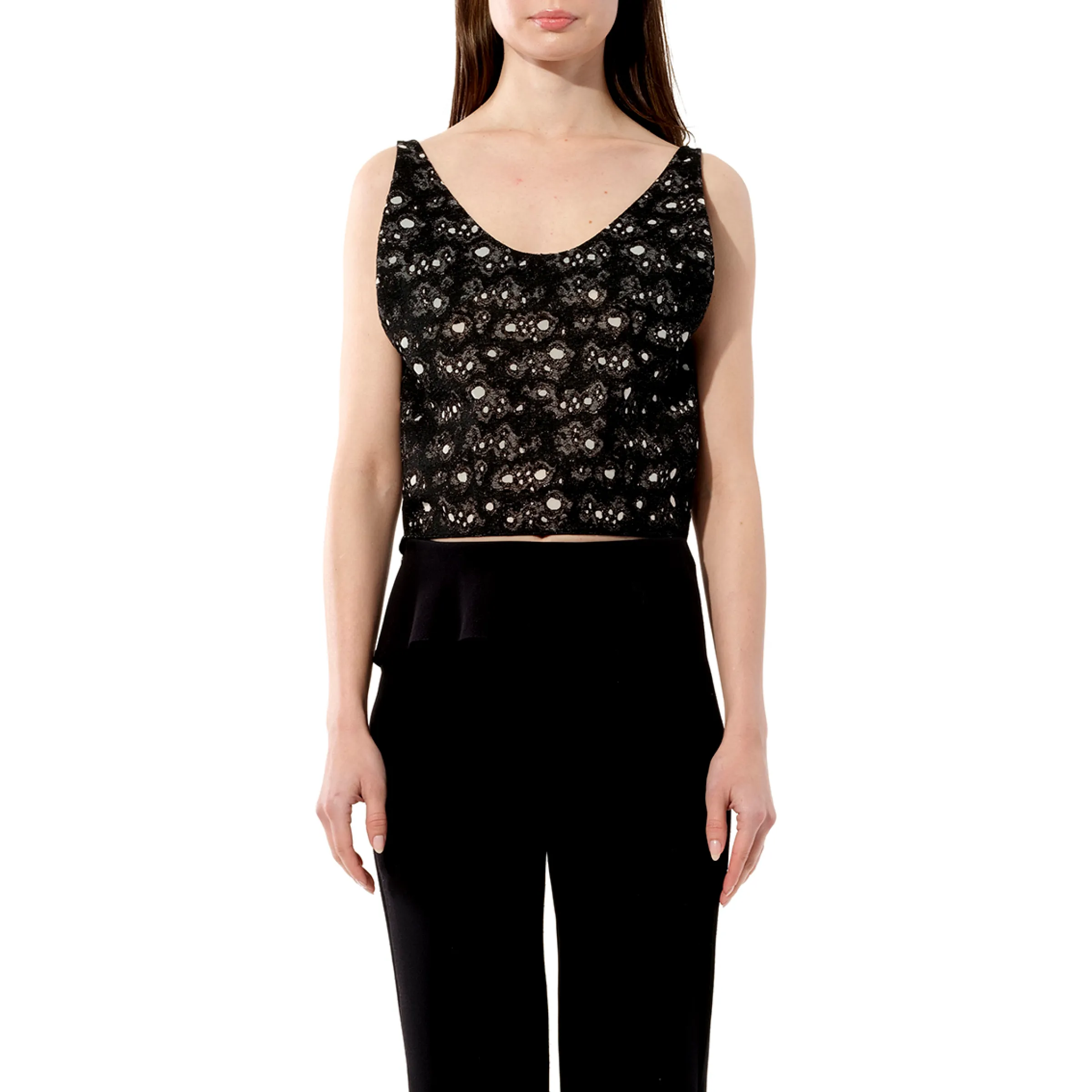 Top in Black/White sold by MARAIS