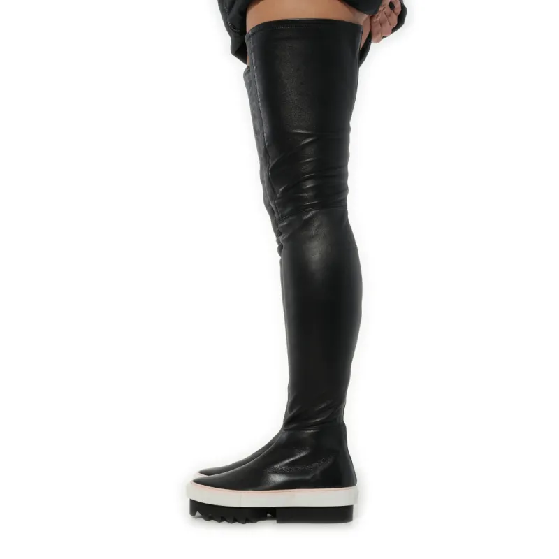 Platform Otk Skate Sneaker in Black made by Givenchy