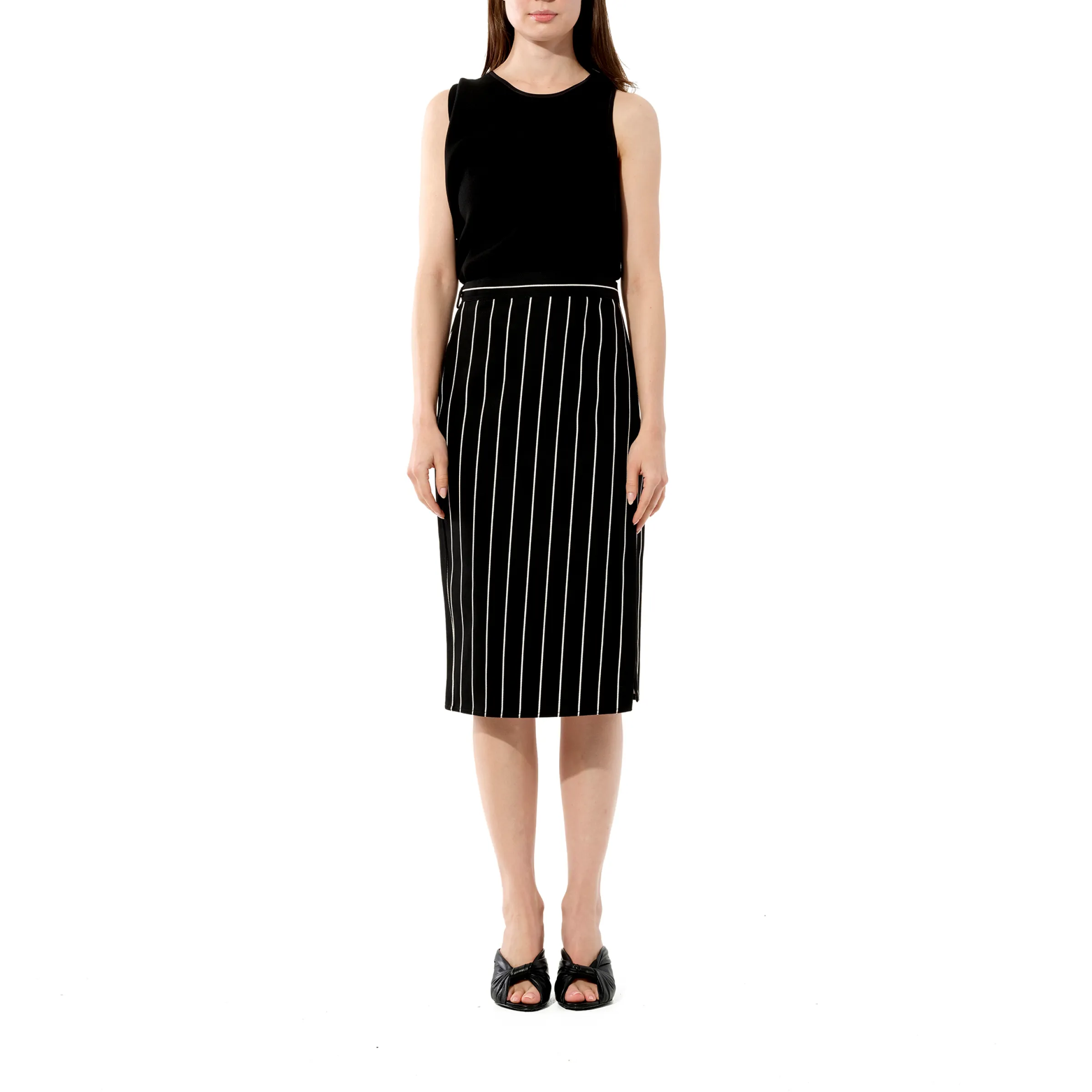 Tablier Skirt in Black sold by MARAIS product image thumbnail 4