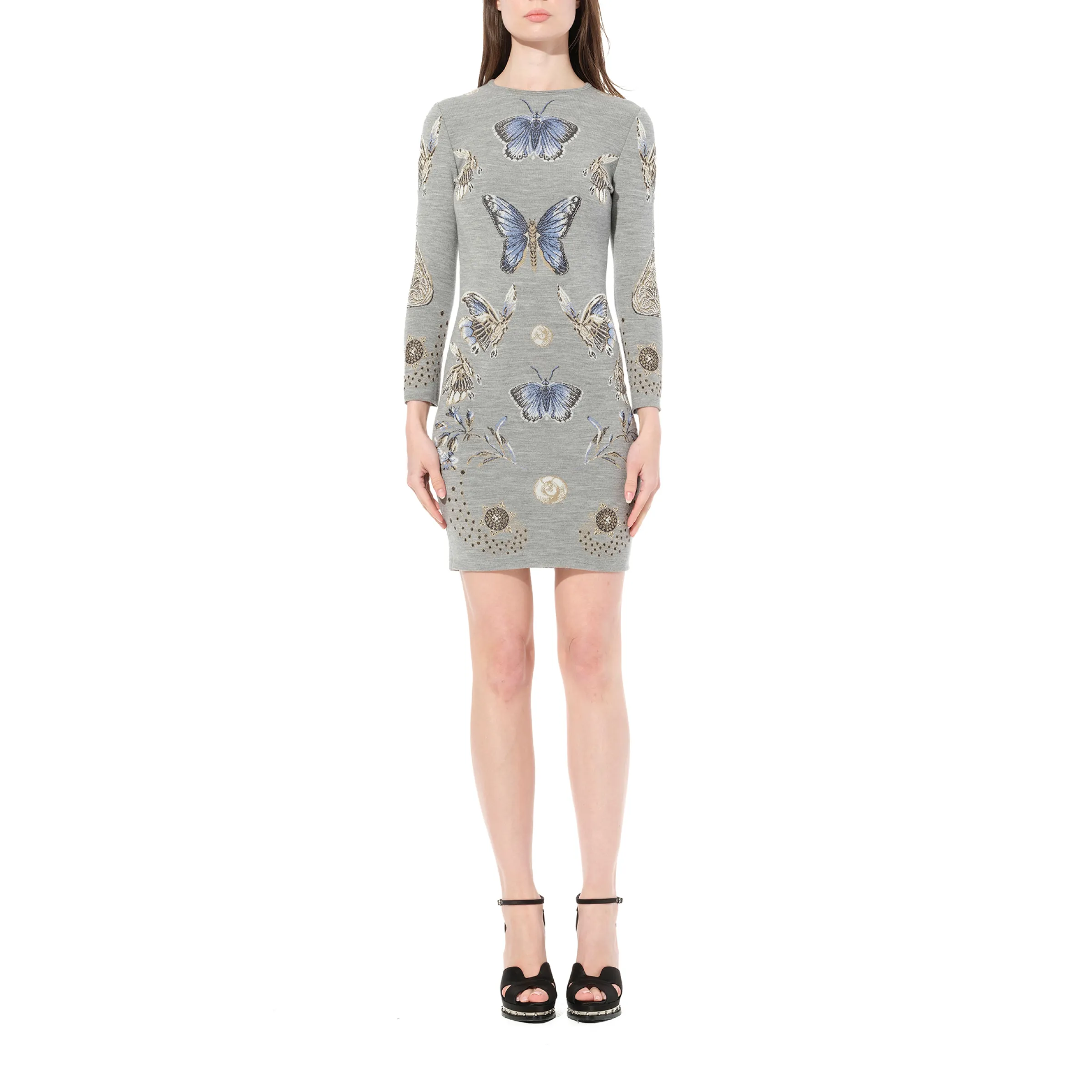 Mini Jacquard Dress in Multicolour sold by MARAIS product image thumbnail 4