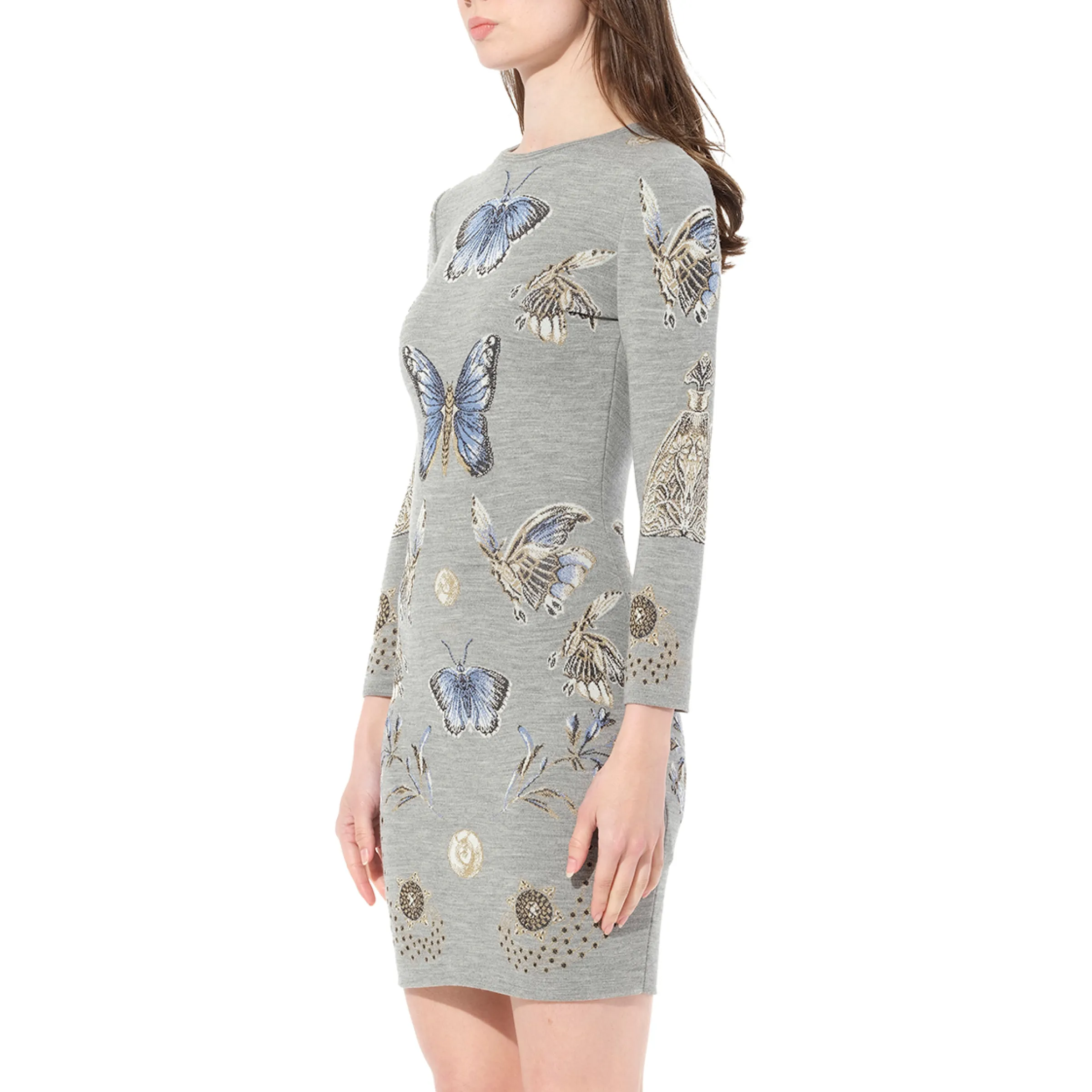 Mini Jacquard Dress in Multicolour sold by MARAIS product image thumbnail 5
