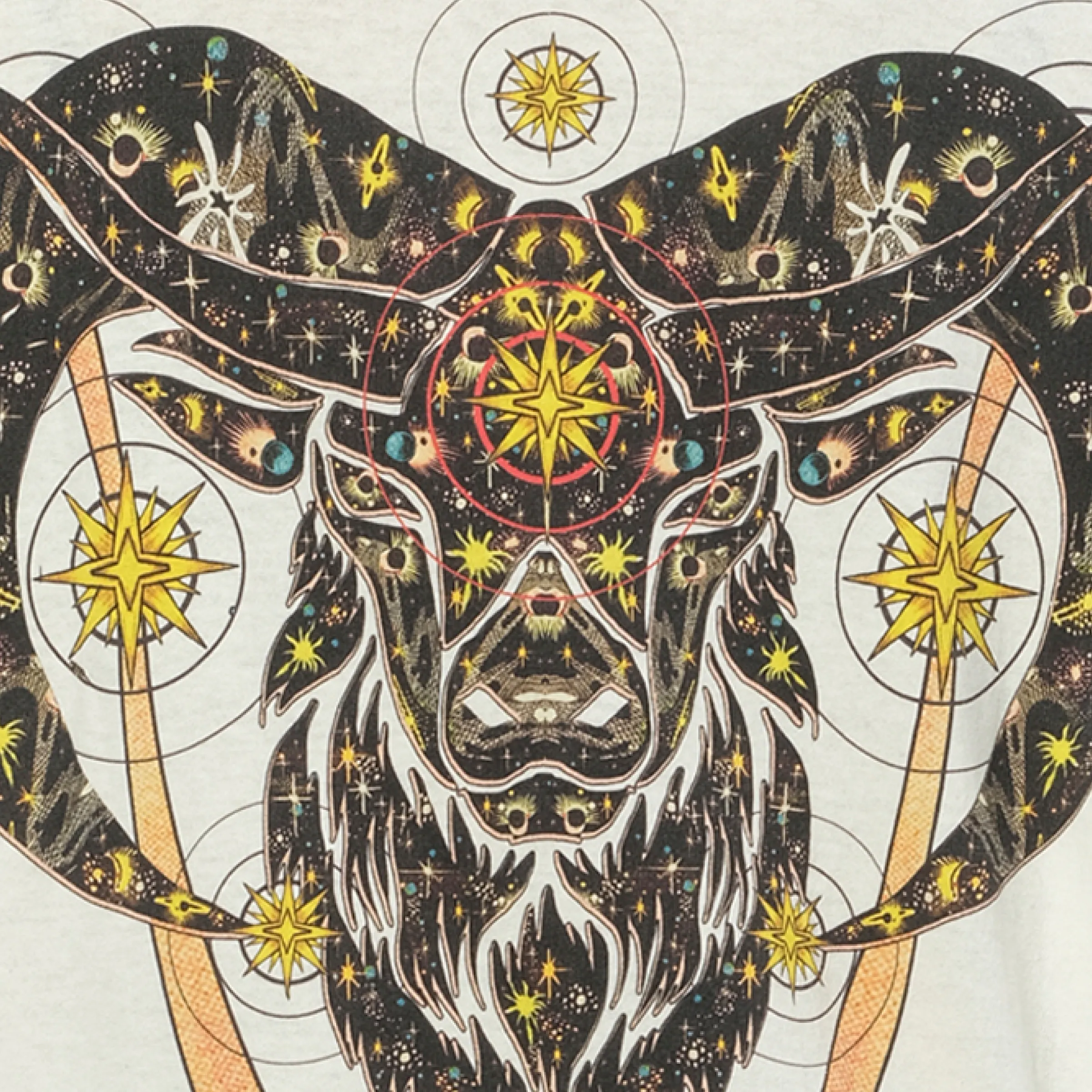 Aries Print T-Shirt in Ecru sold by MARAIS product image thumbnail 3