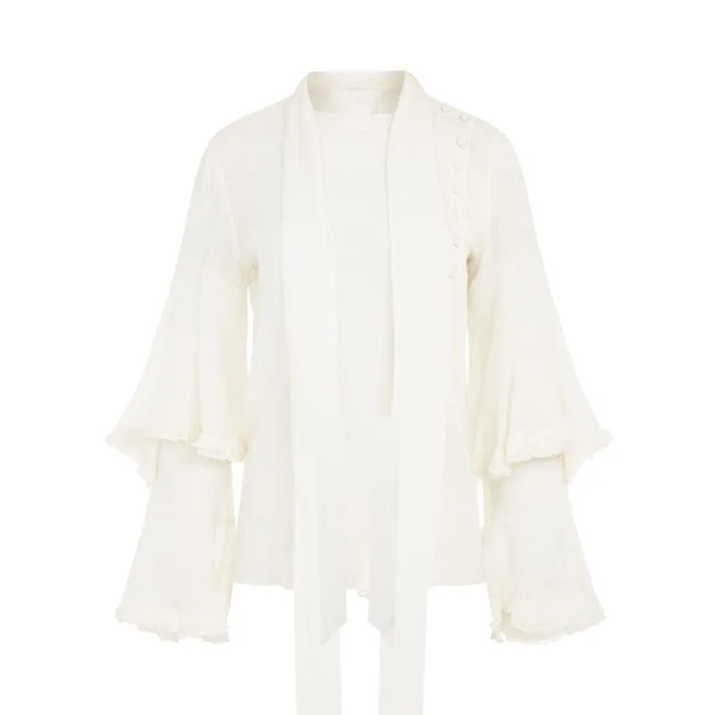 Shirt in Milk sold by MARAIS