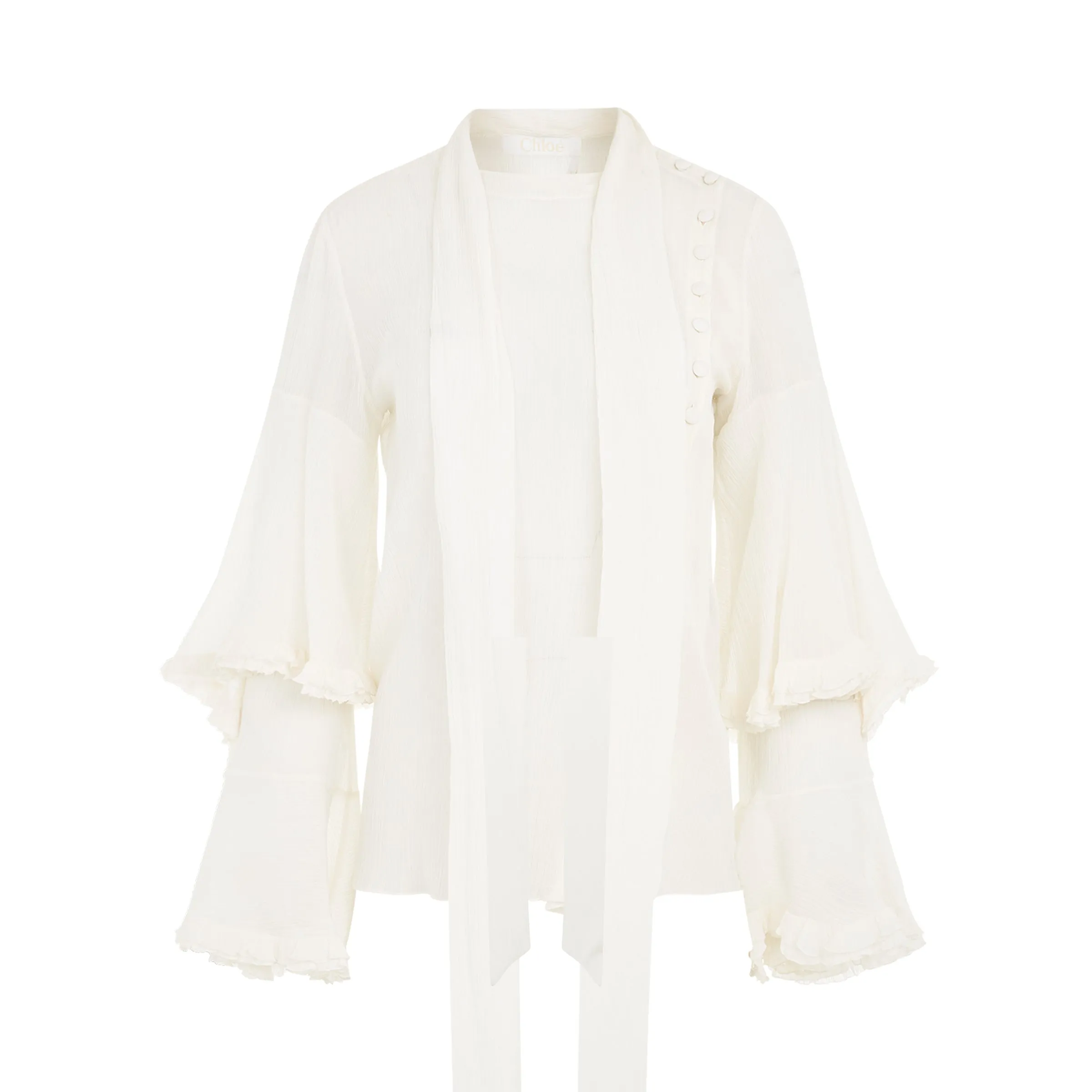 Shirt in Milk sold by MARAIS