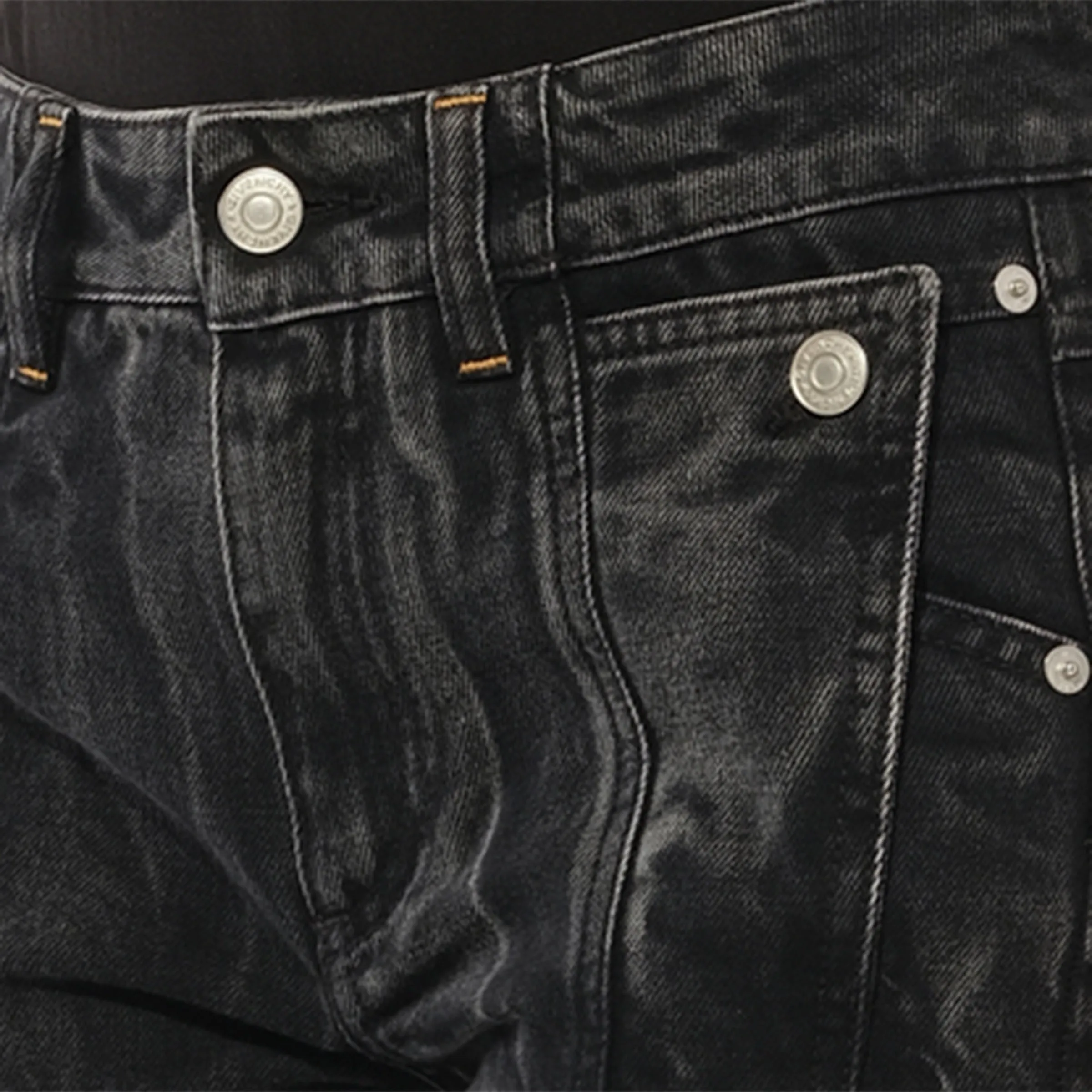 Slim Fit Jeans in Black sold by MARAIS product image thumbnail 2