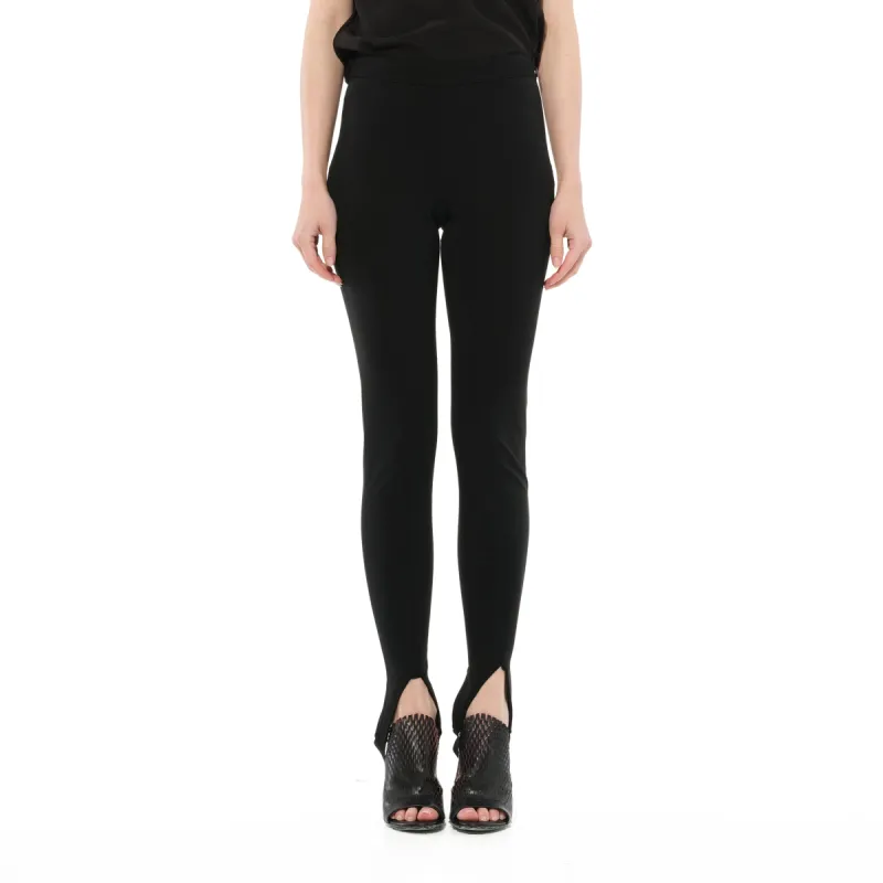 Jersey Leggings in Black sold by MARAIS