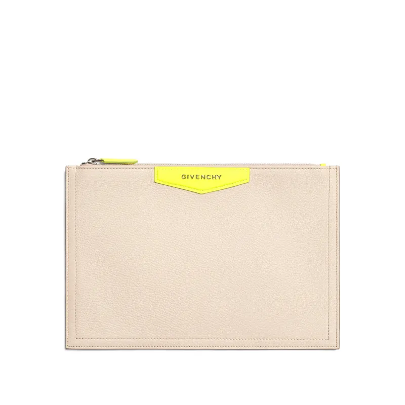Medium Antigona Fluo Pouch in Nude sold by MARAIS