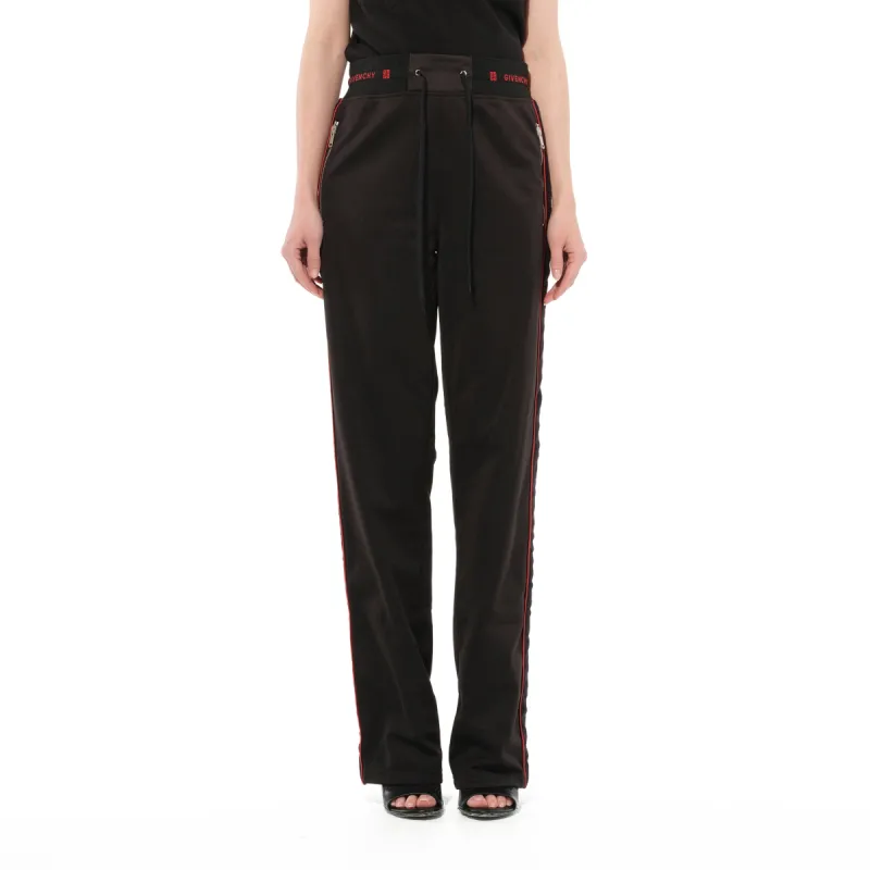 Logo Track Pants in Red sold by MARAIS