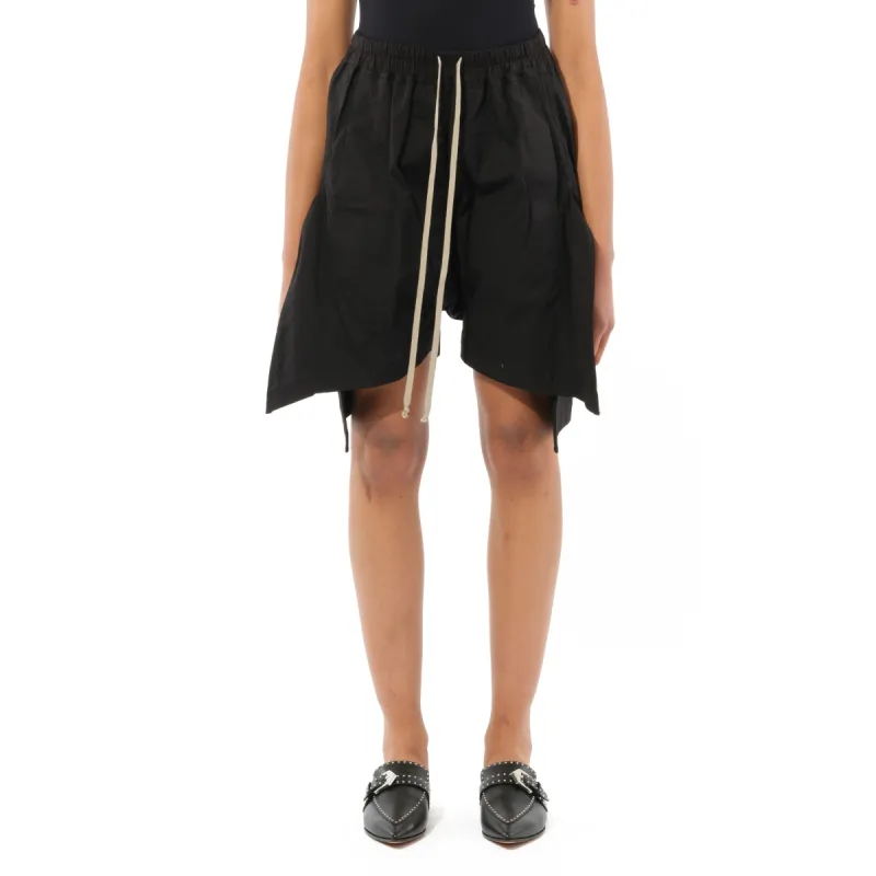 Flounced Shorts in Black sold by MARAIS