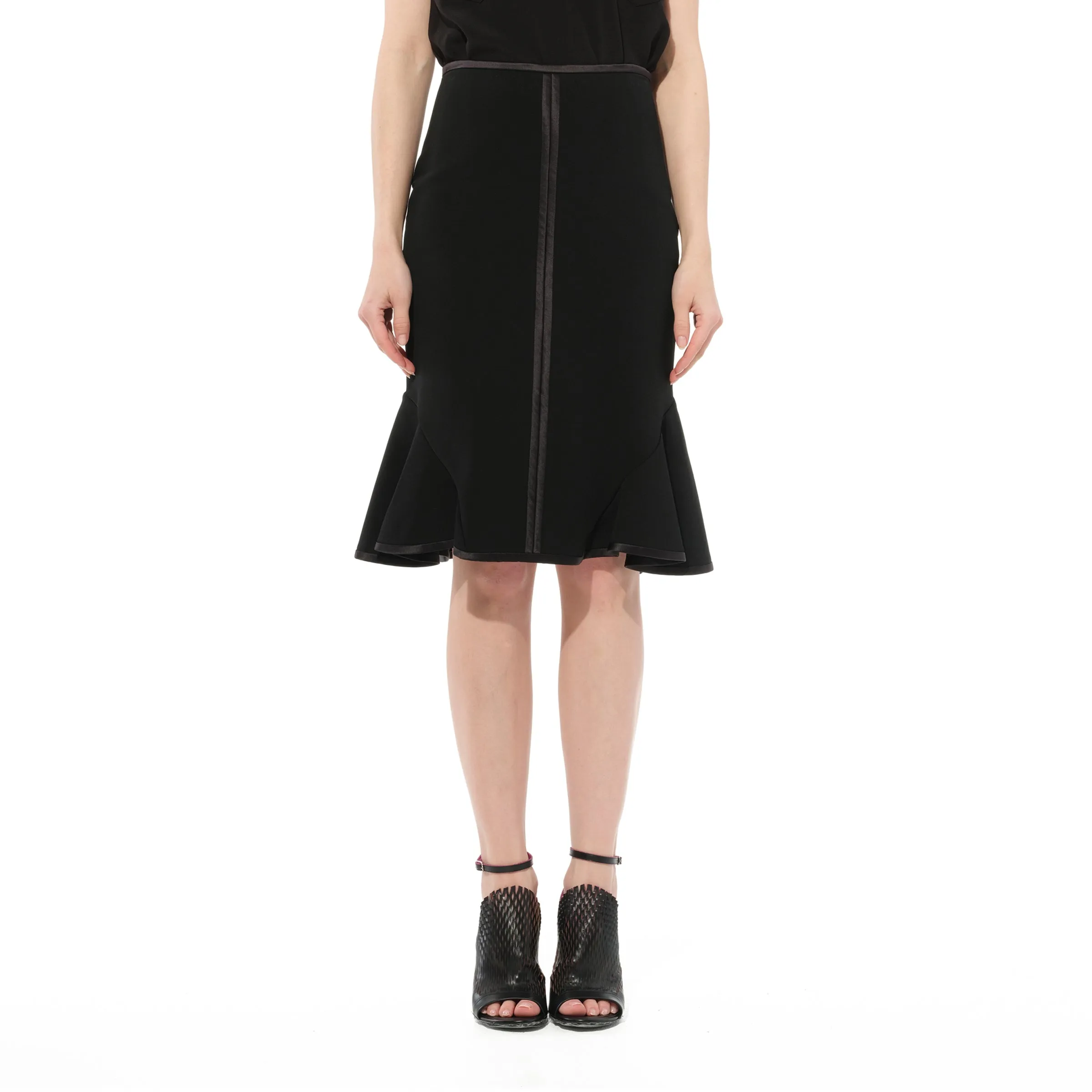 Classic Short Skirts in Black sold by MARAIS