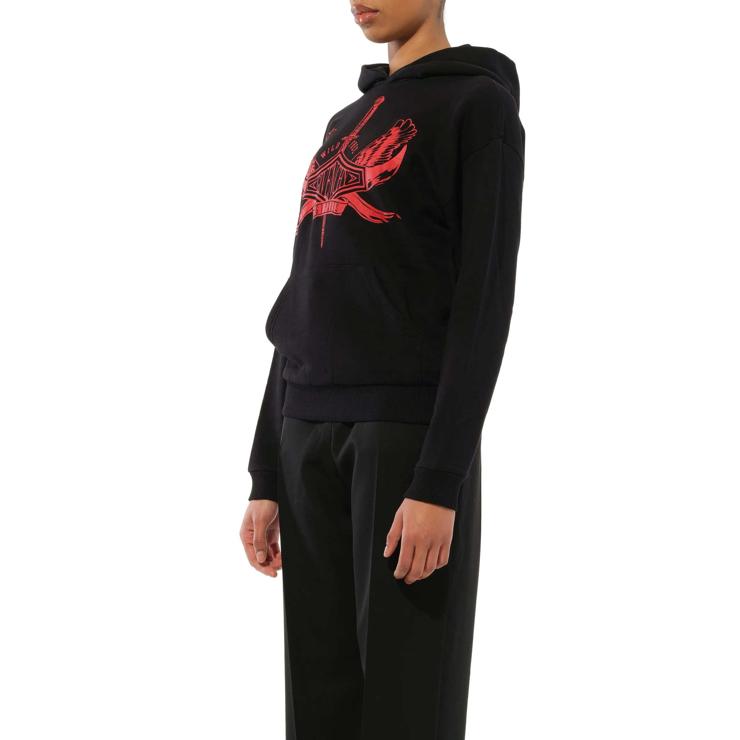 Taurus Hoodie in Black sold by MARAIS product image thumbnail 5