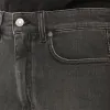 Mini Denim Shorts in Black sold by MARAIS