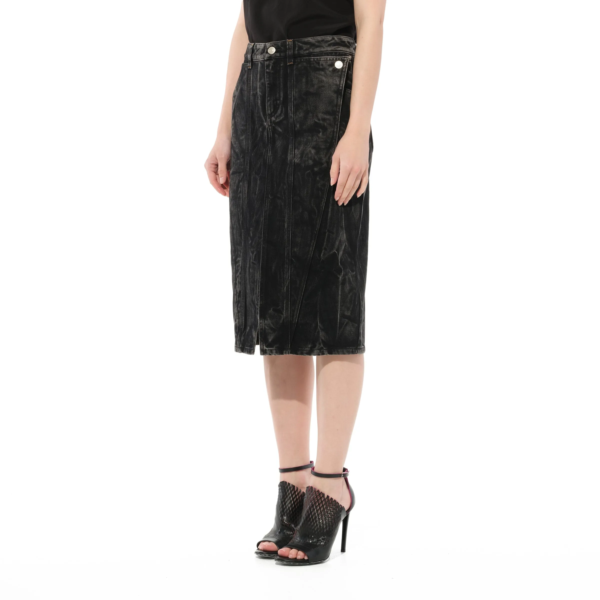 Long Skirts in Black sold by MARAIS product image thumbnail 5