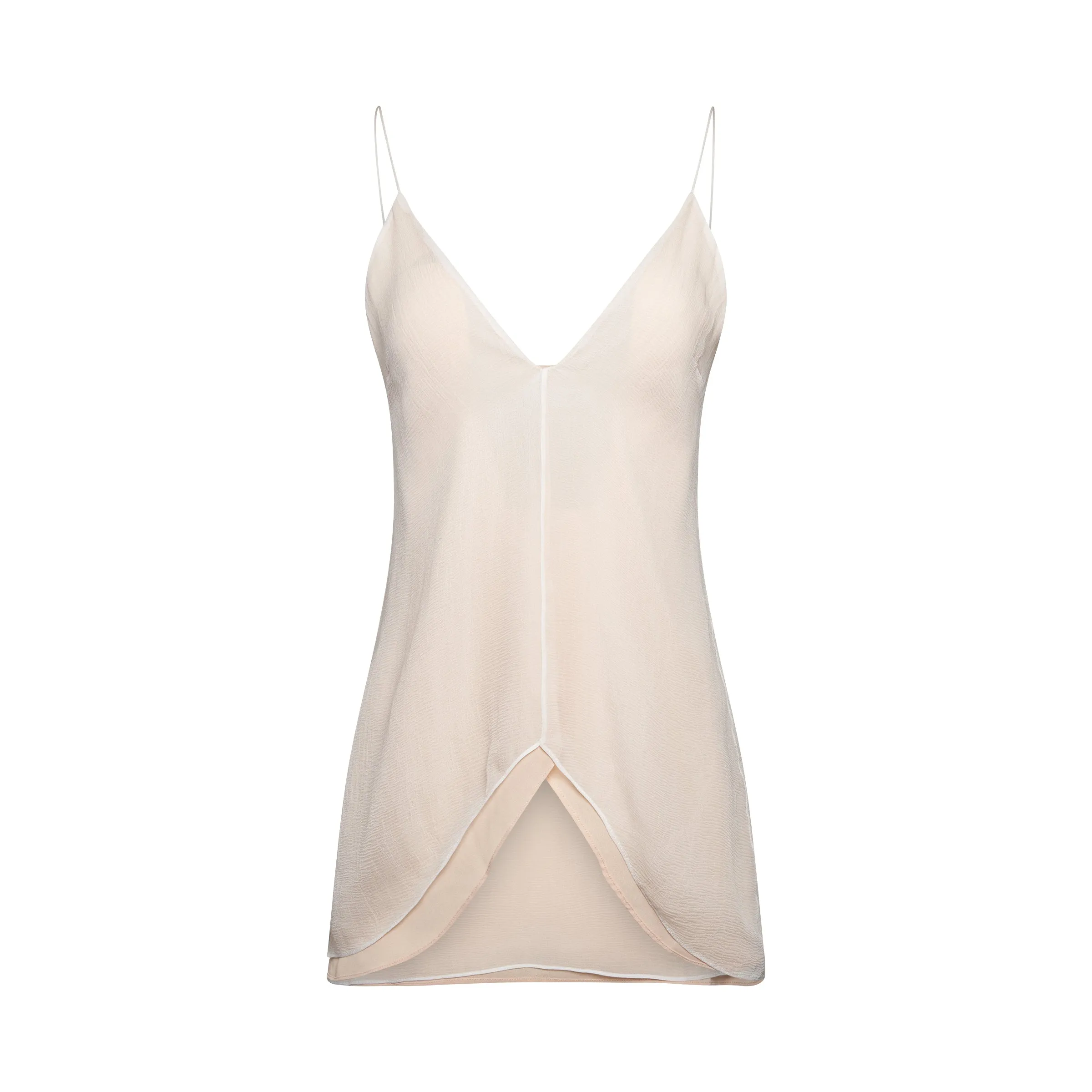 Thin Strap Camisole in Cream sold by MARAIS