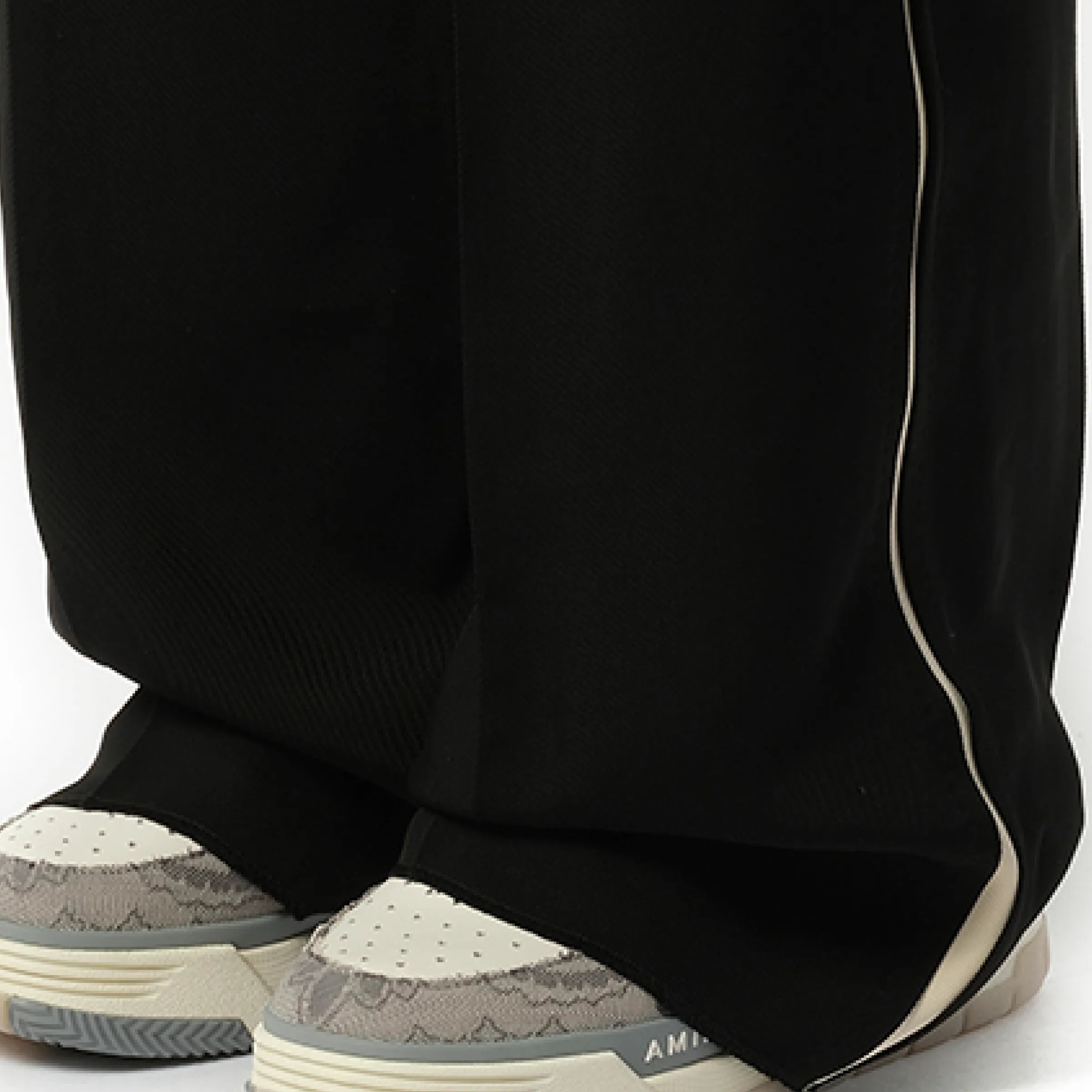 Twill Hollywood Trousers in Black sold by MARAIS product image thumbnail 3
