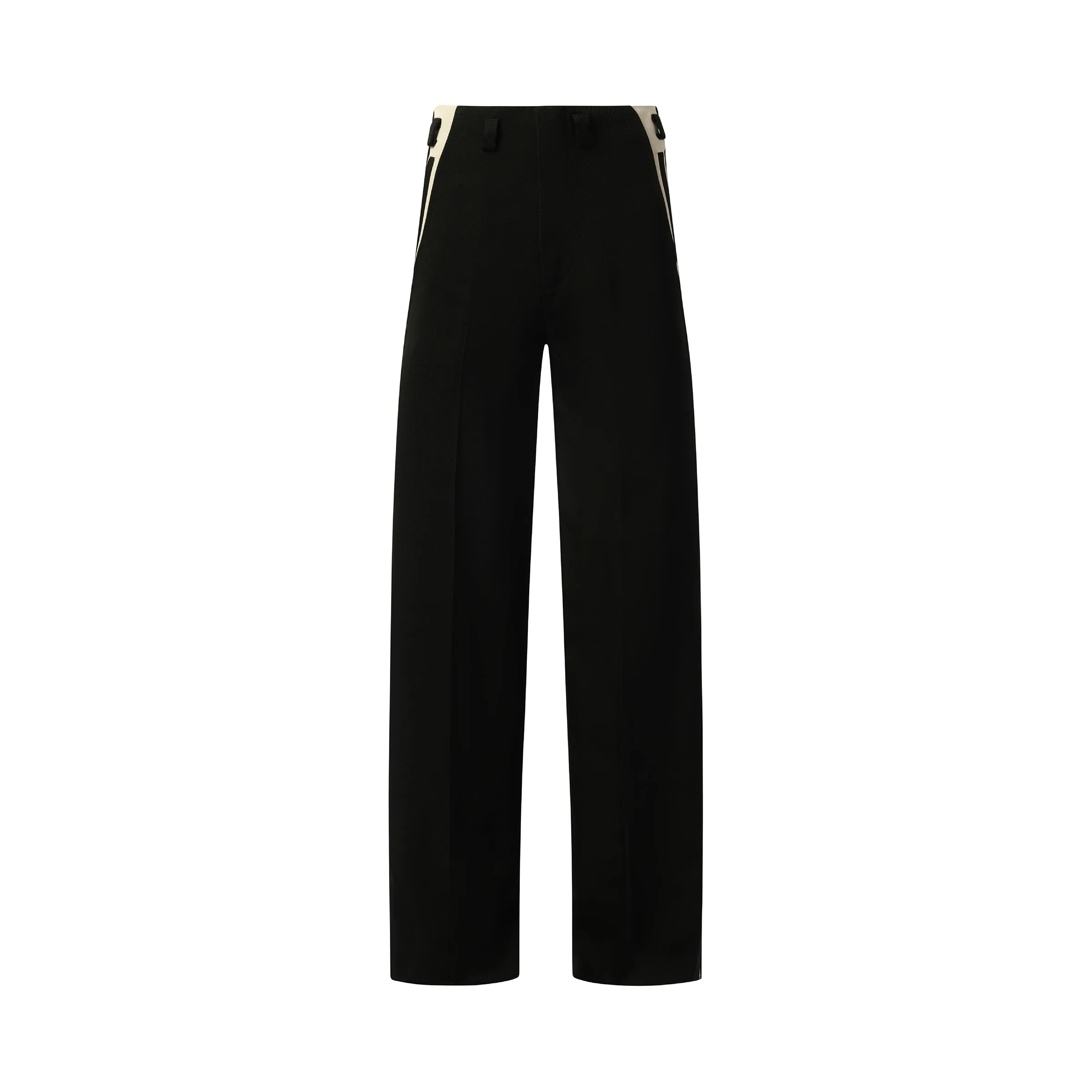 Twill Hollywood Trousers in Black sold by MARAIS product image thumbnail 2