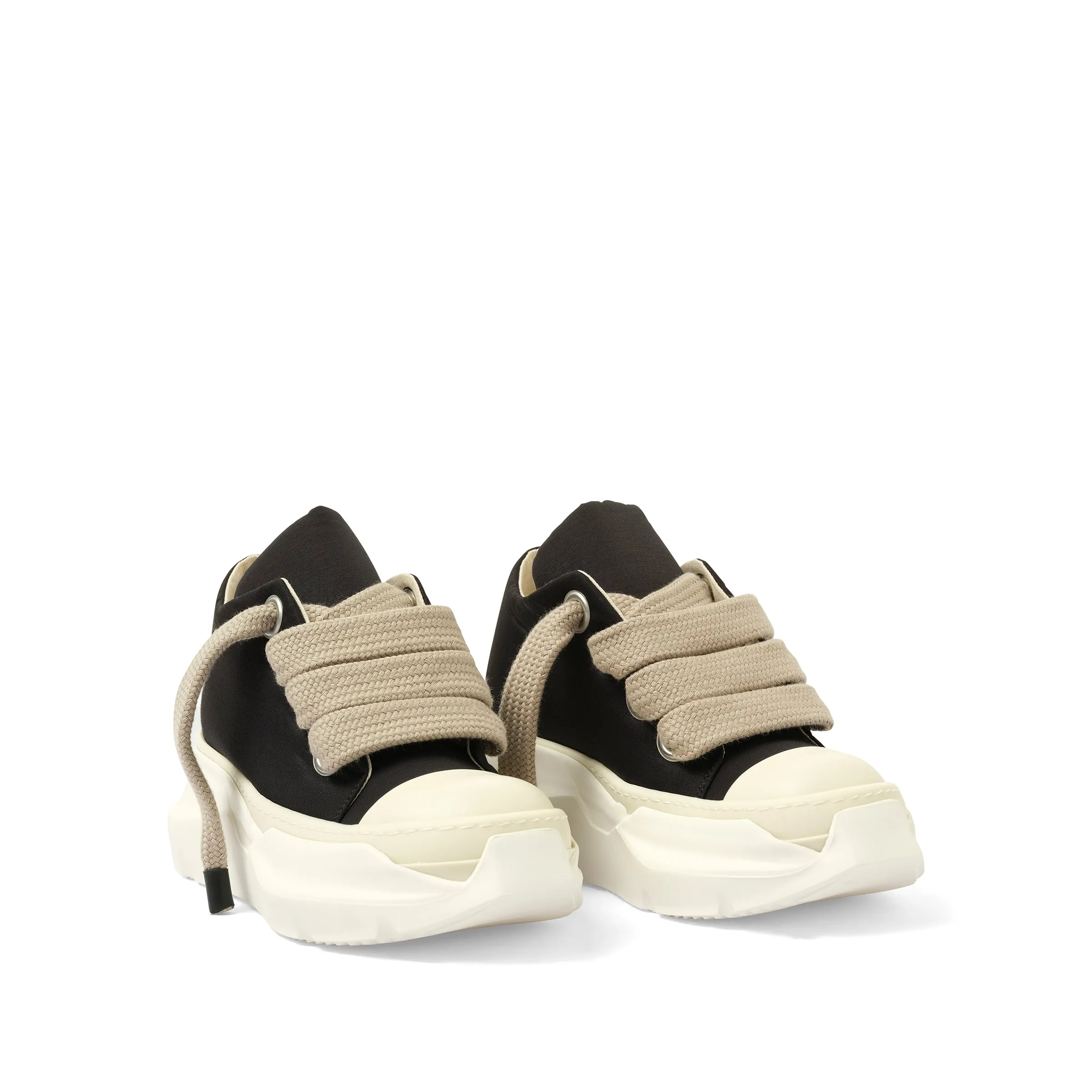 Jumbo Laced Abstract Low Sneaks in Black/Pearl sold by MARAIS product image thumbnail 2