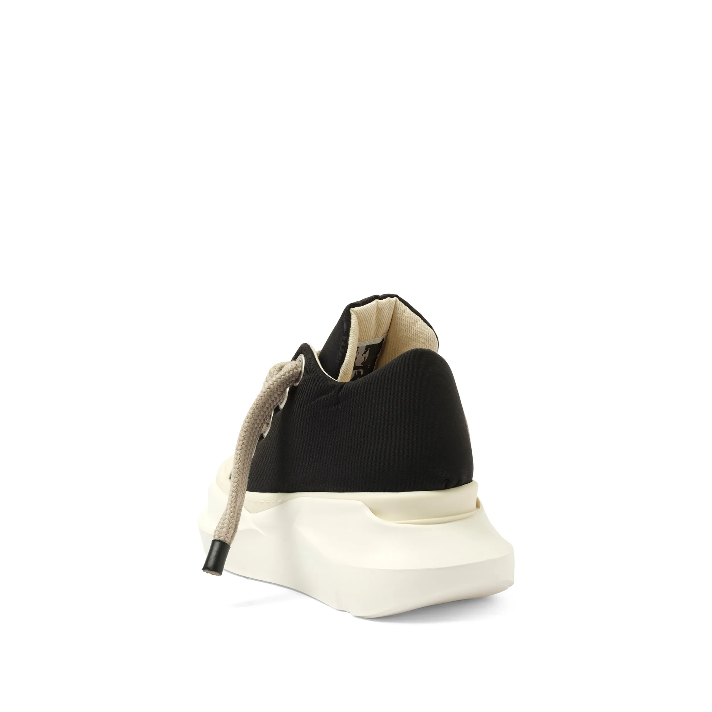 Jumbo Laced Abstract Low Sneaks in Black/Pearl sold by MARAIS product image thumbnail 3