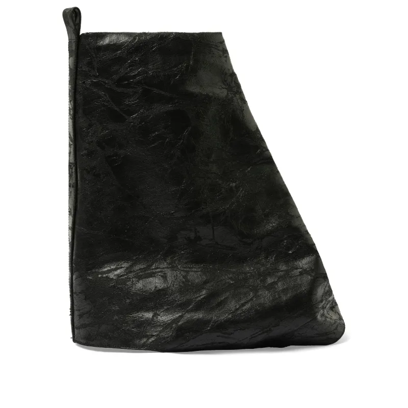 Low Fetish boots in Black/Milk sold by MARAIS