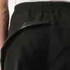 Wide Bela Pants in Black/Brown sold by MARAIS