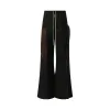Wide Bela Pants in Black/Brown sold by MARAIS