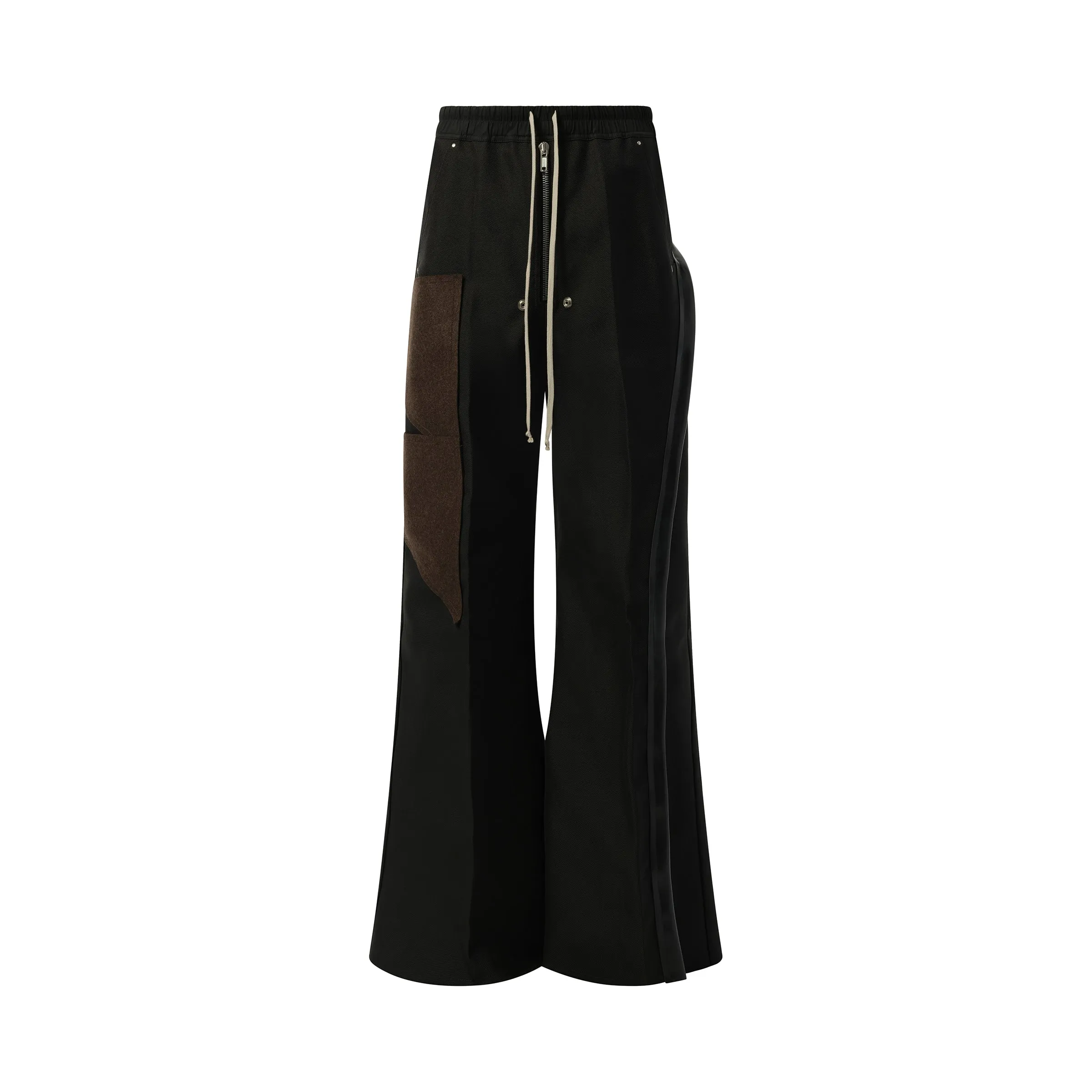 Wide Bela Pants in Black/Brown sold by MARAIS product image thumbnail 2