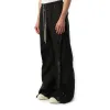 Wide Bela Pants in Black/Brown sold by MARAIS